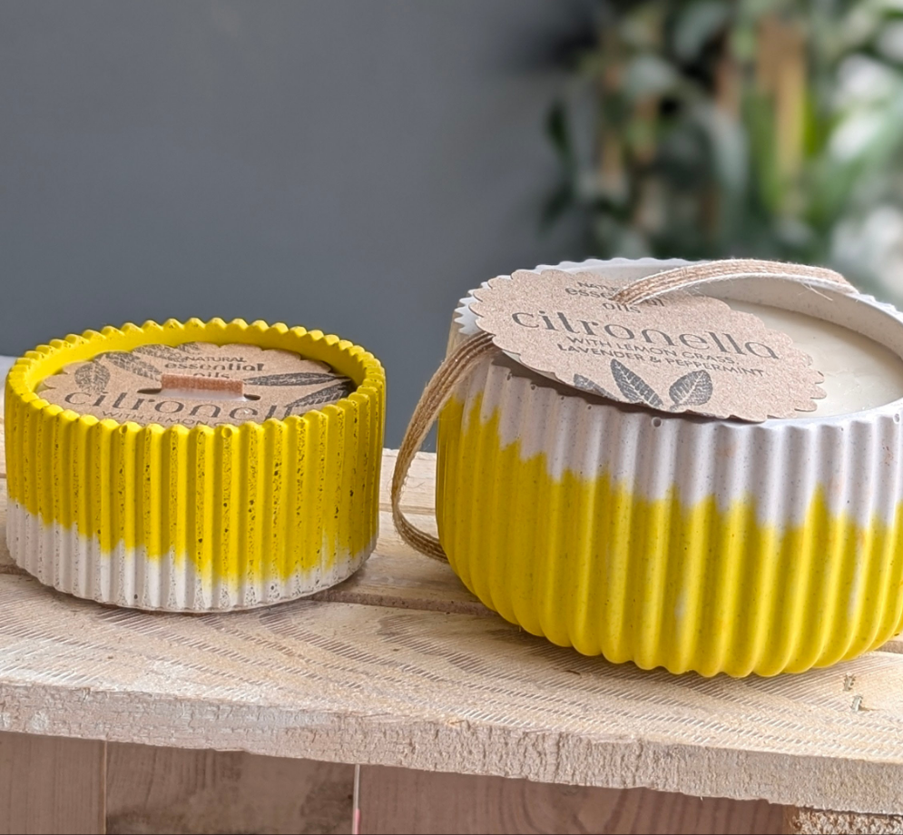 Citronella, Mint, Lemongrass & Lavender Candles