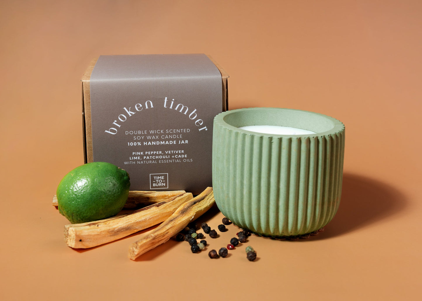 Broken Timber - Handcrafted Candle - The Grande Collection - Candle