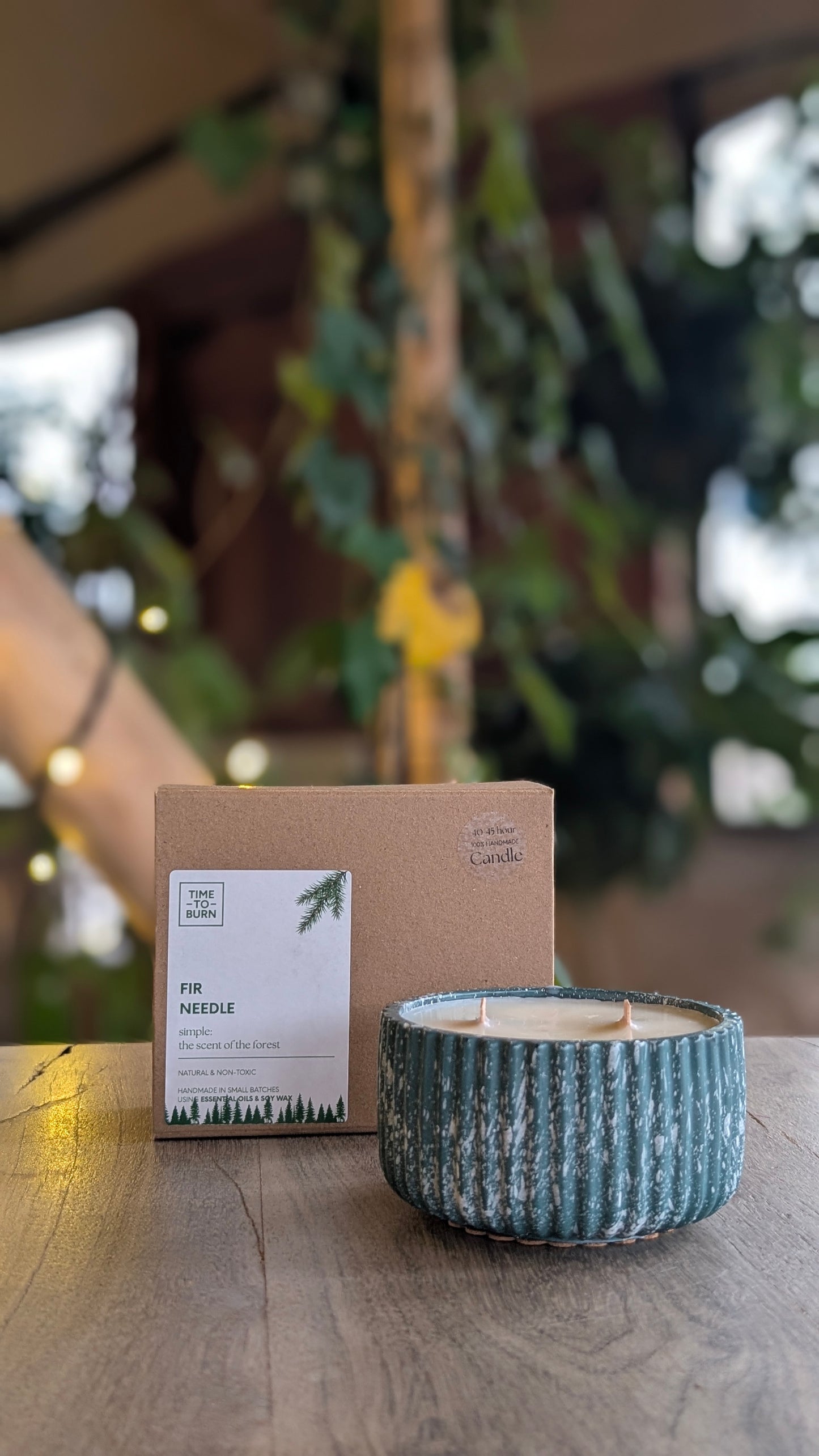 Fir Needle Candles