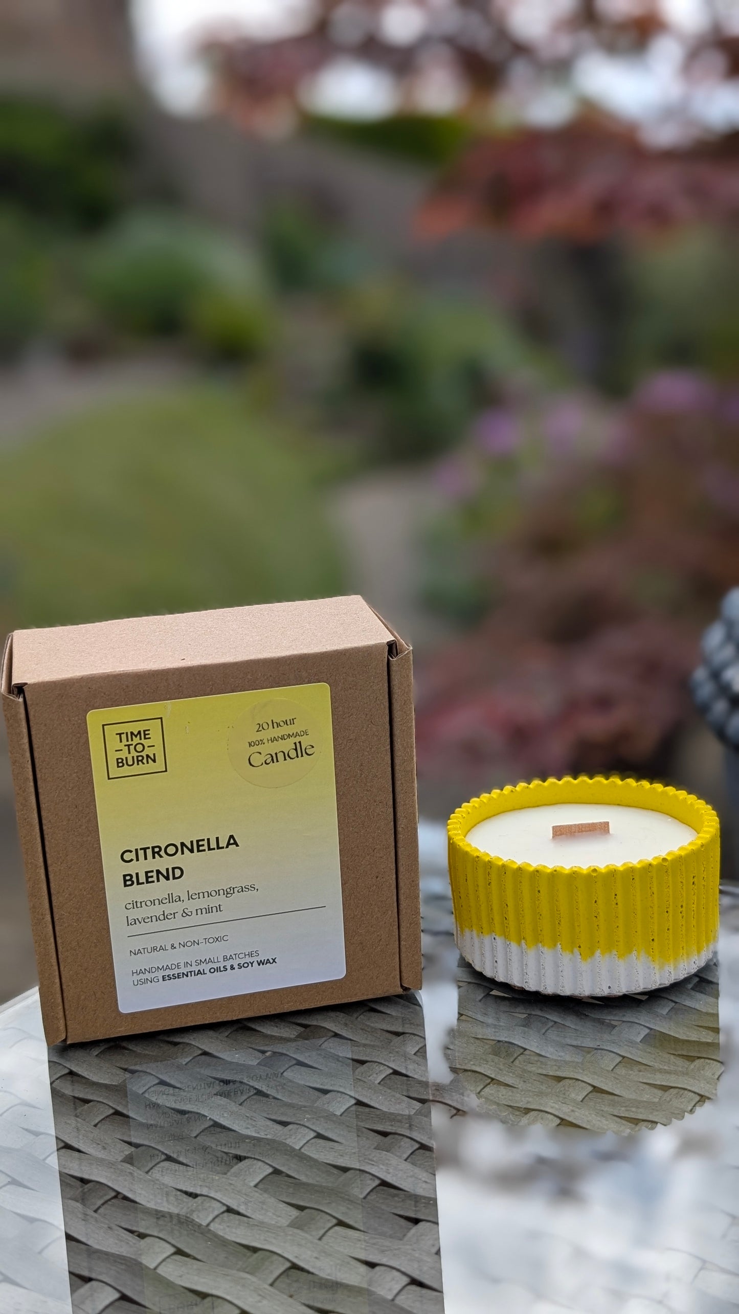 Citronella, Mint, Lemongrass & Lavender Candles