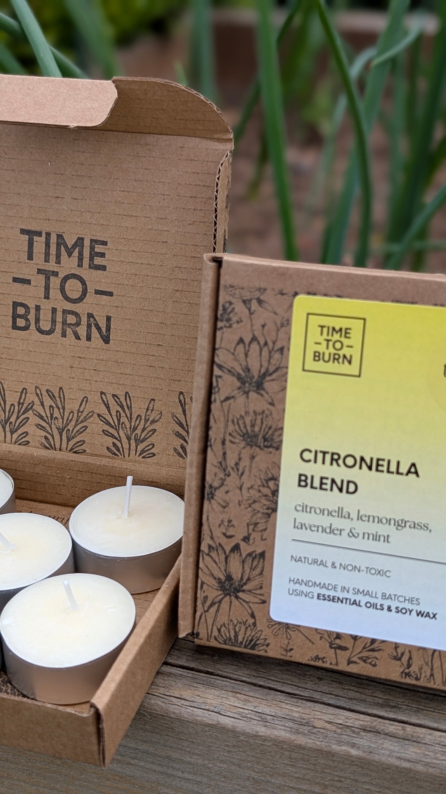 Citronella, Mint, Lemongrass & Lavender Tealights