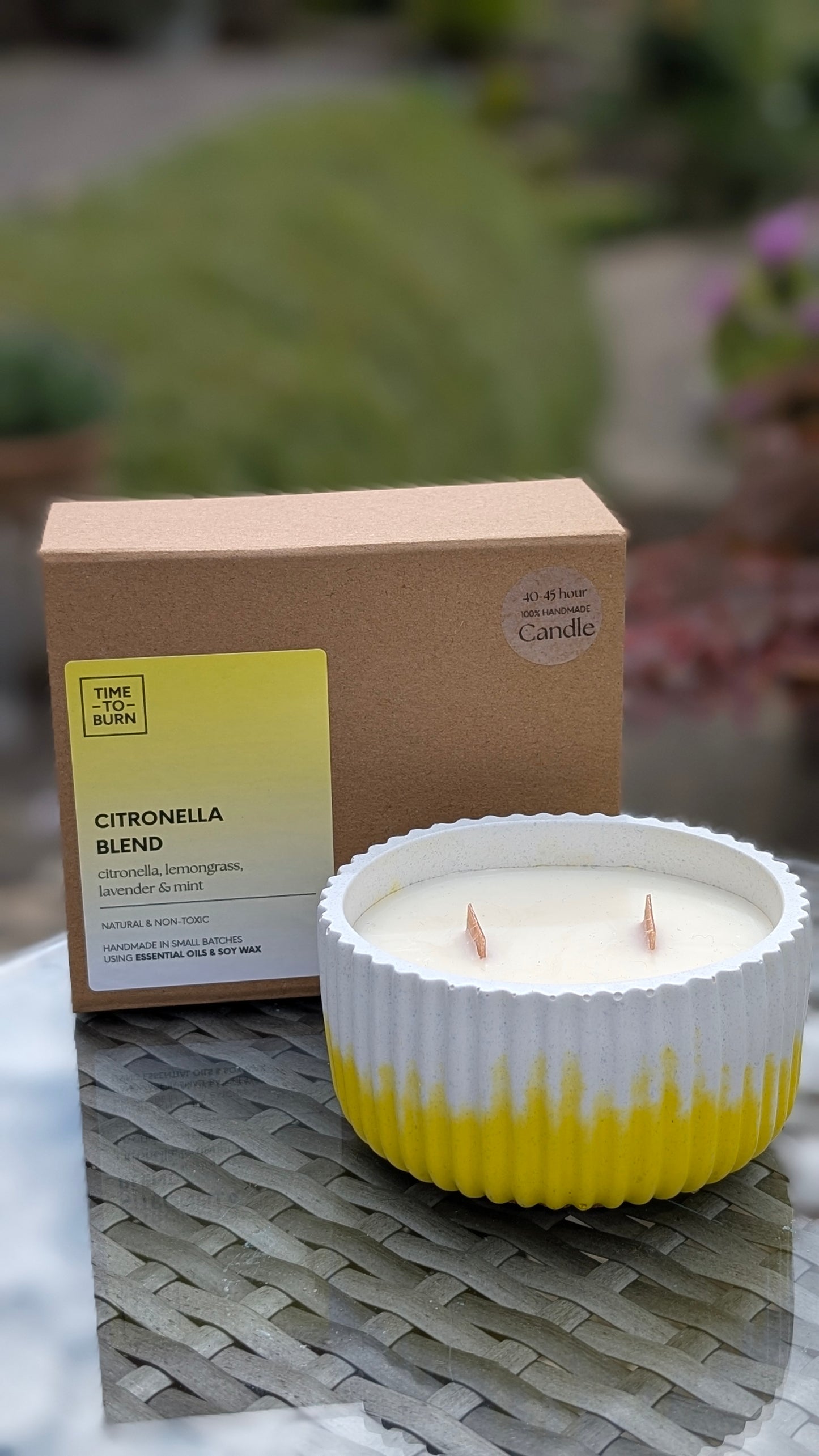 Citronella, Mint, Lemongrass & Lavender Candles