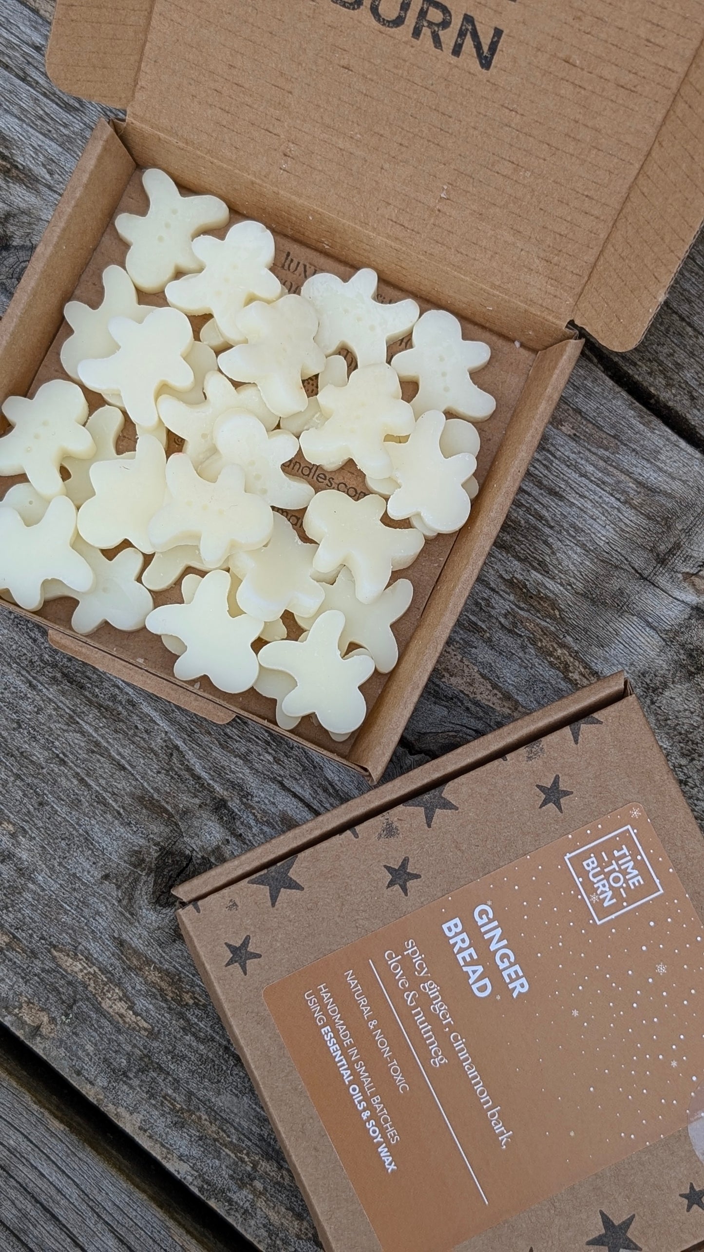 70 Gingerbread Men Wax Melts