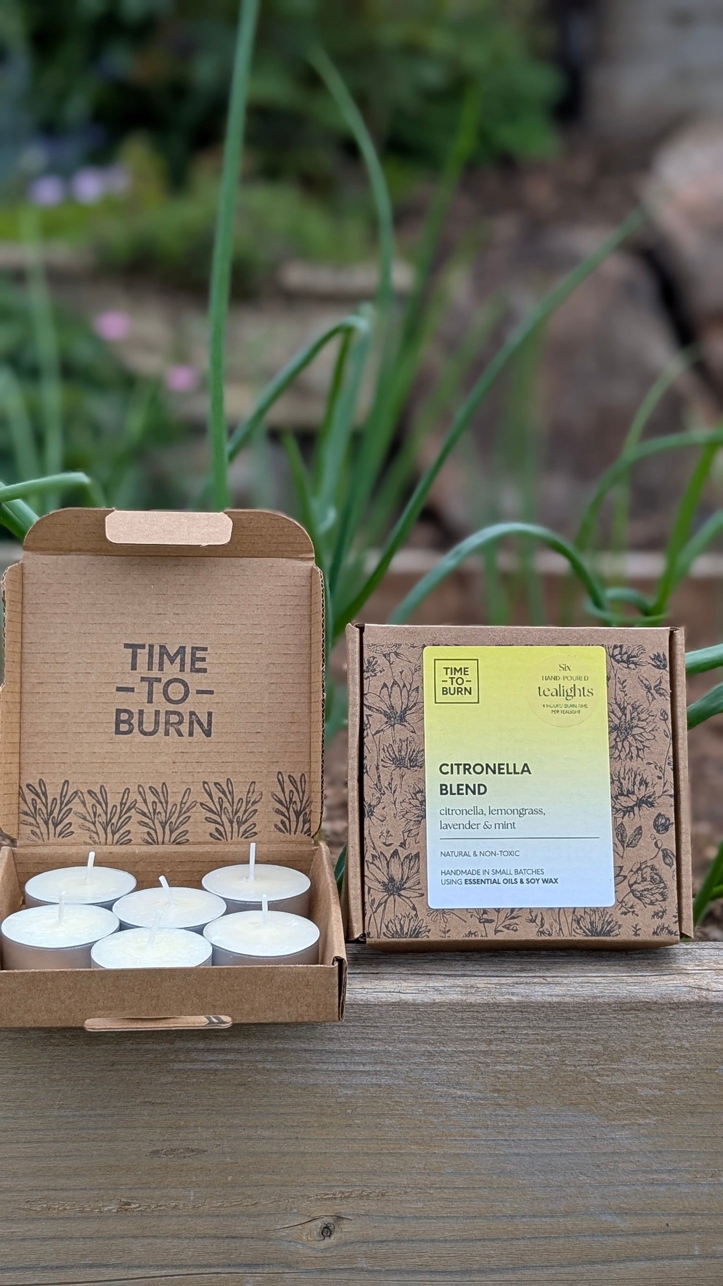 Citronella, Mint, Lemongrass & Lavender Tealights