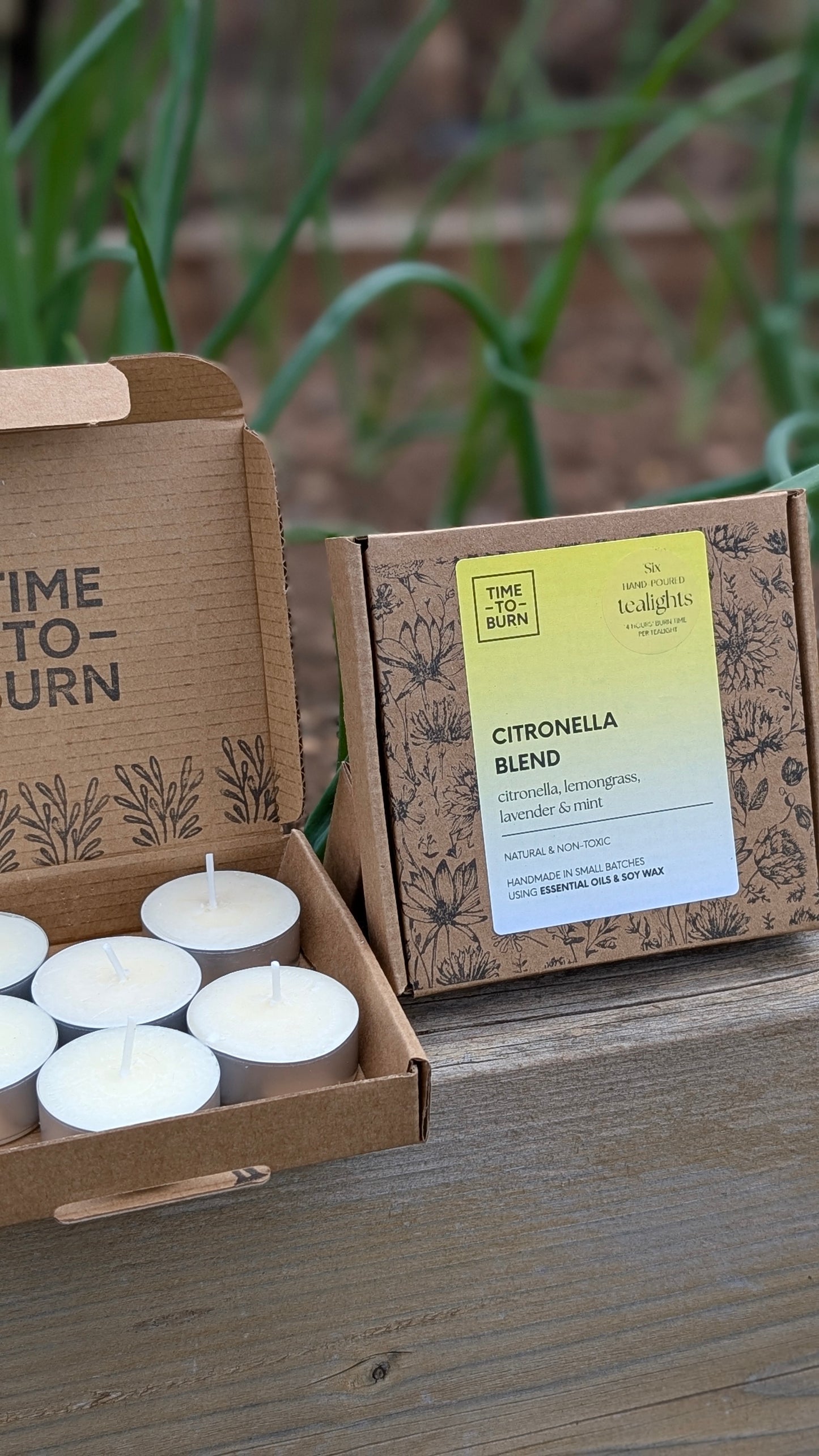 Citronella, Mint, Lemongrass & Lavender Tealights