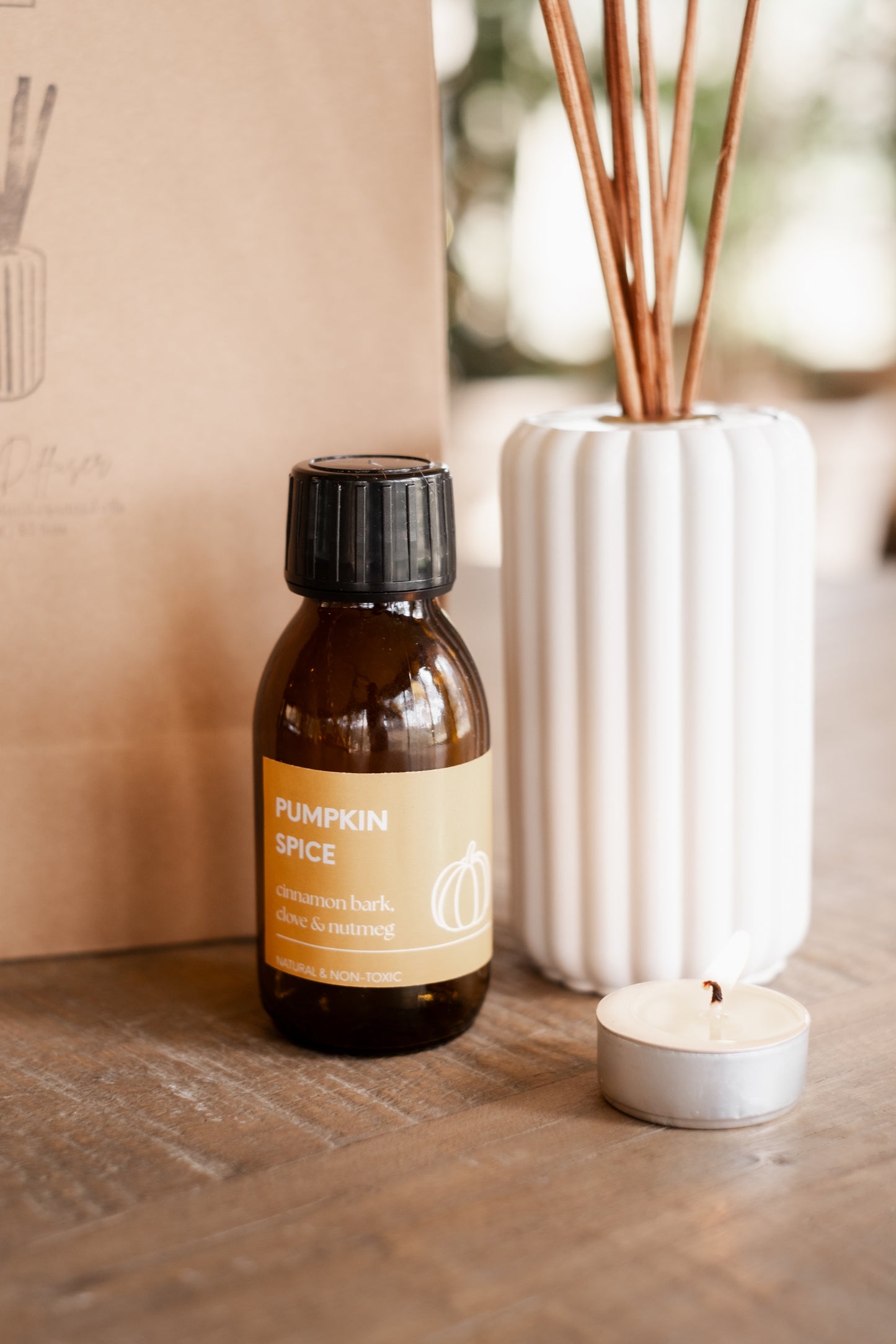 Natural Reed Diffuser - Pumpkin Spice