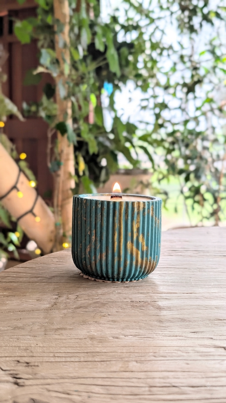 Festive Spice 40 Hour Refillable Candle - Cinnamon, Clove & Orange