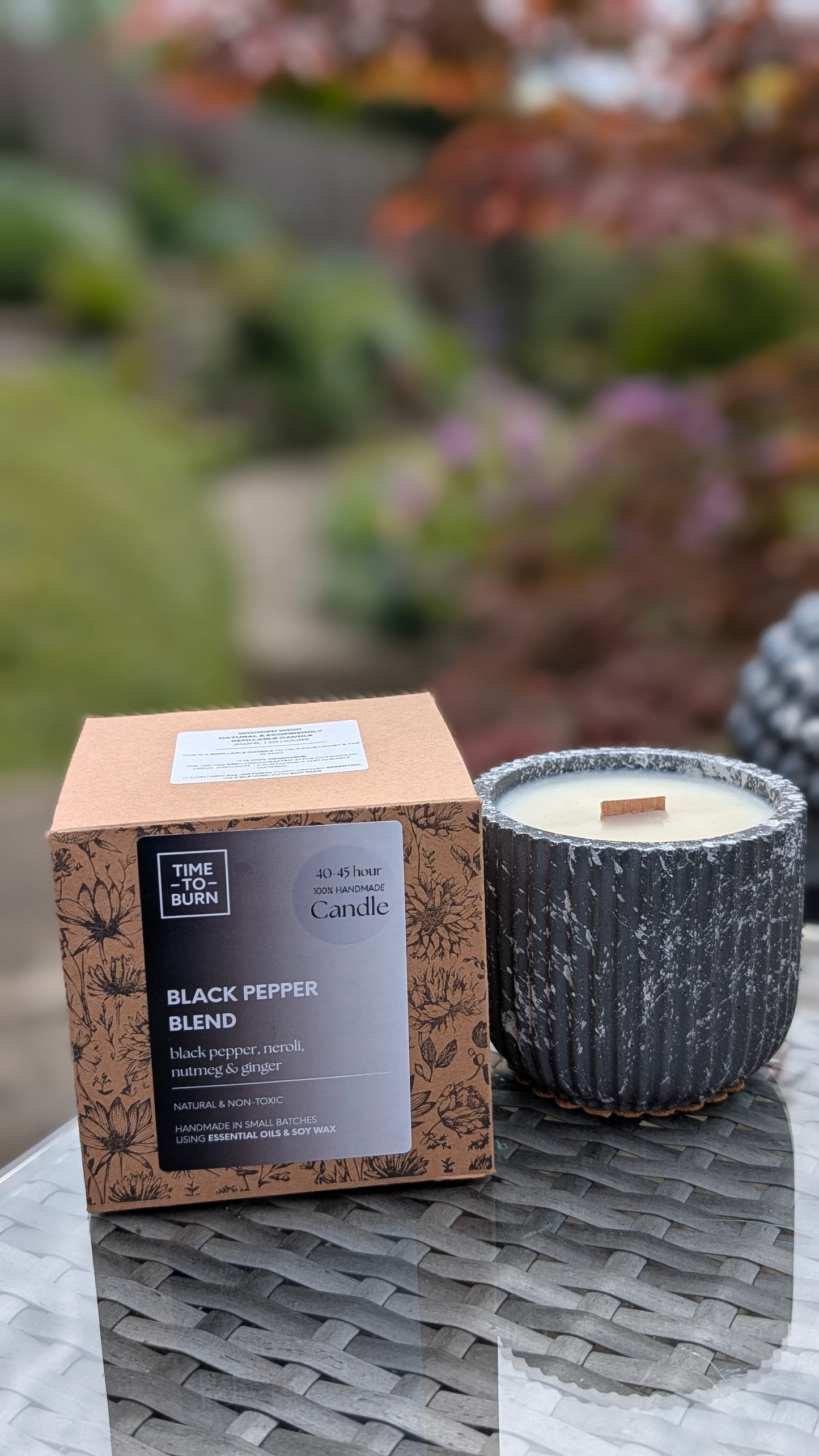 Black Pepper, Neroli, Nutmeg & Ginger Candles