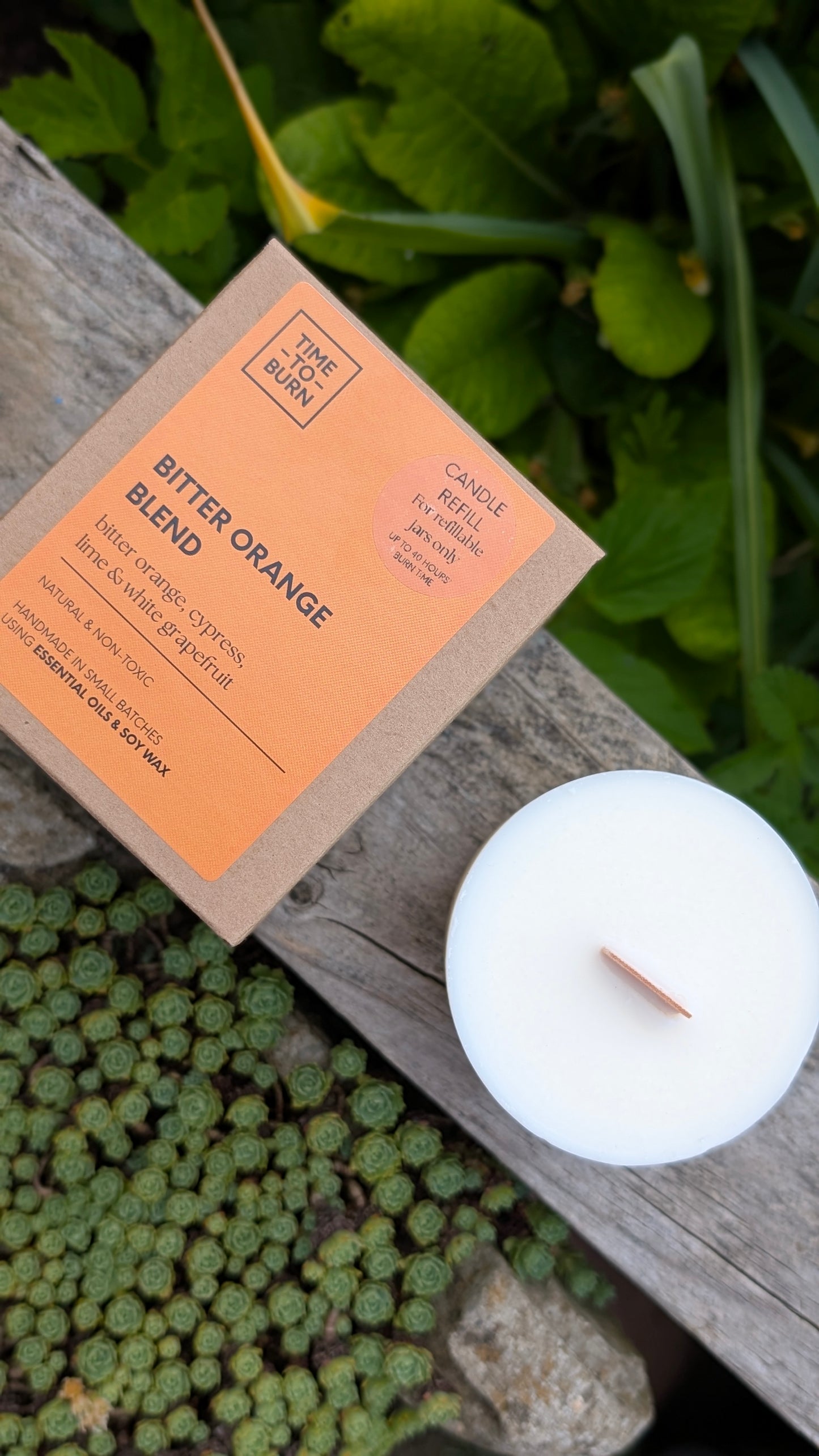 Bitter Orange & Grapefruit Amphora Candle Refill