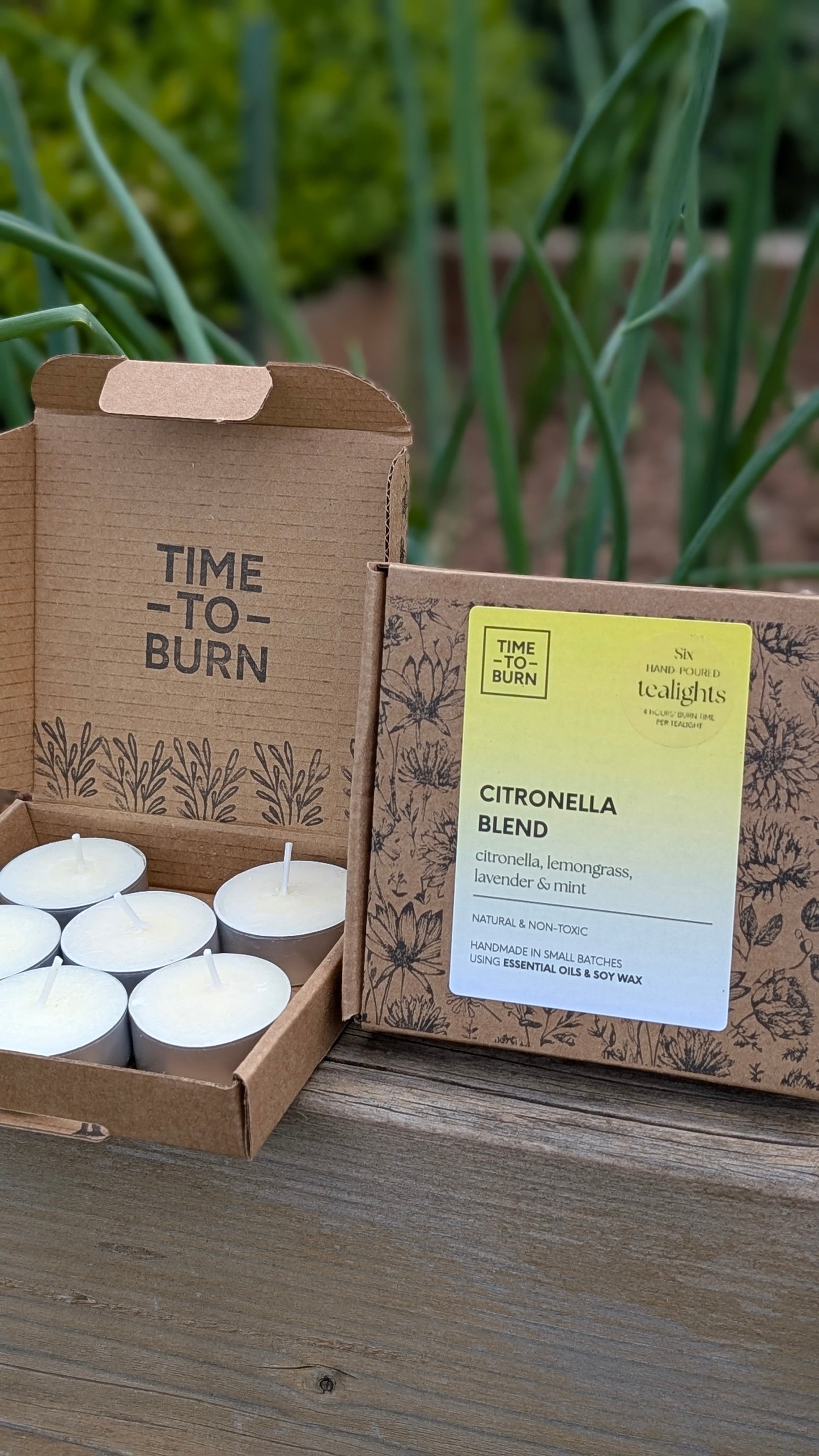 Citronella, Mint, Lemongrass & Lavender Tealights