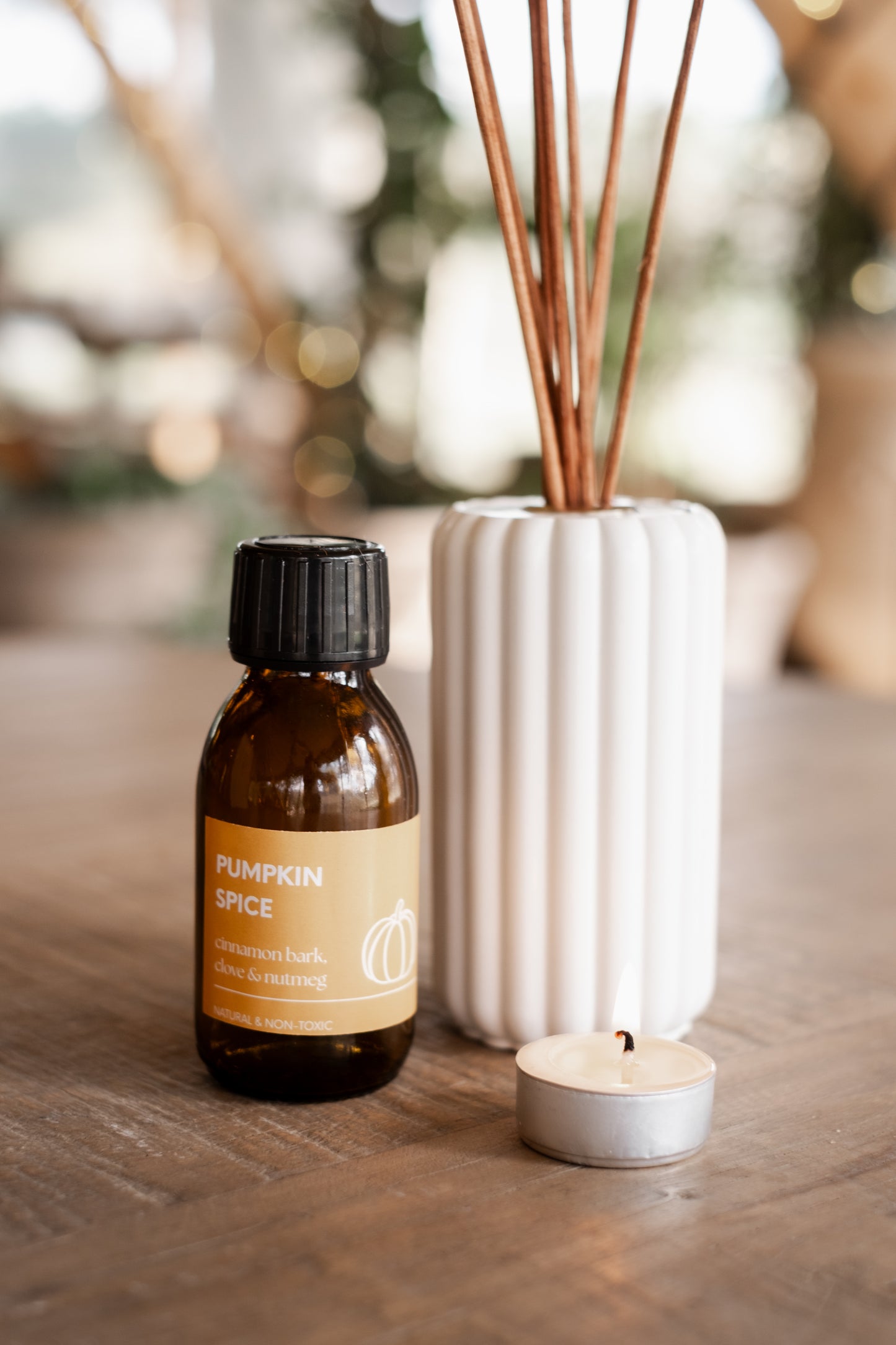 Natural Reed Diffuser - Pumpkin Spice