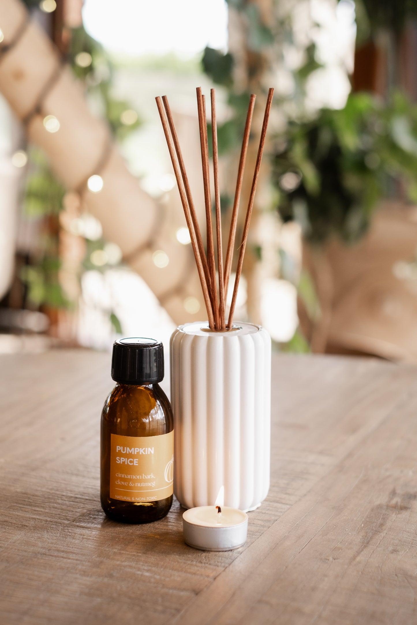 Natural Reed Diffuser - Pumpkin Spice