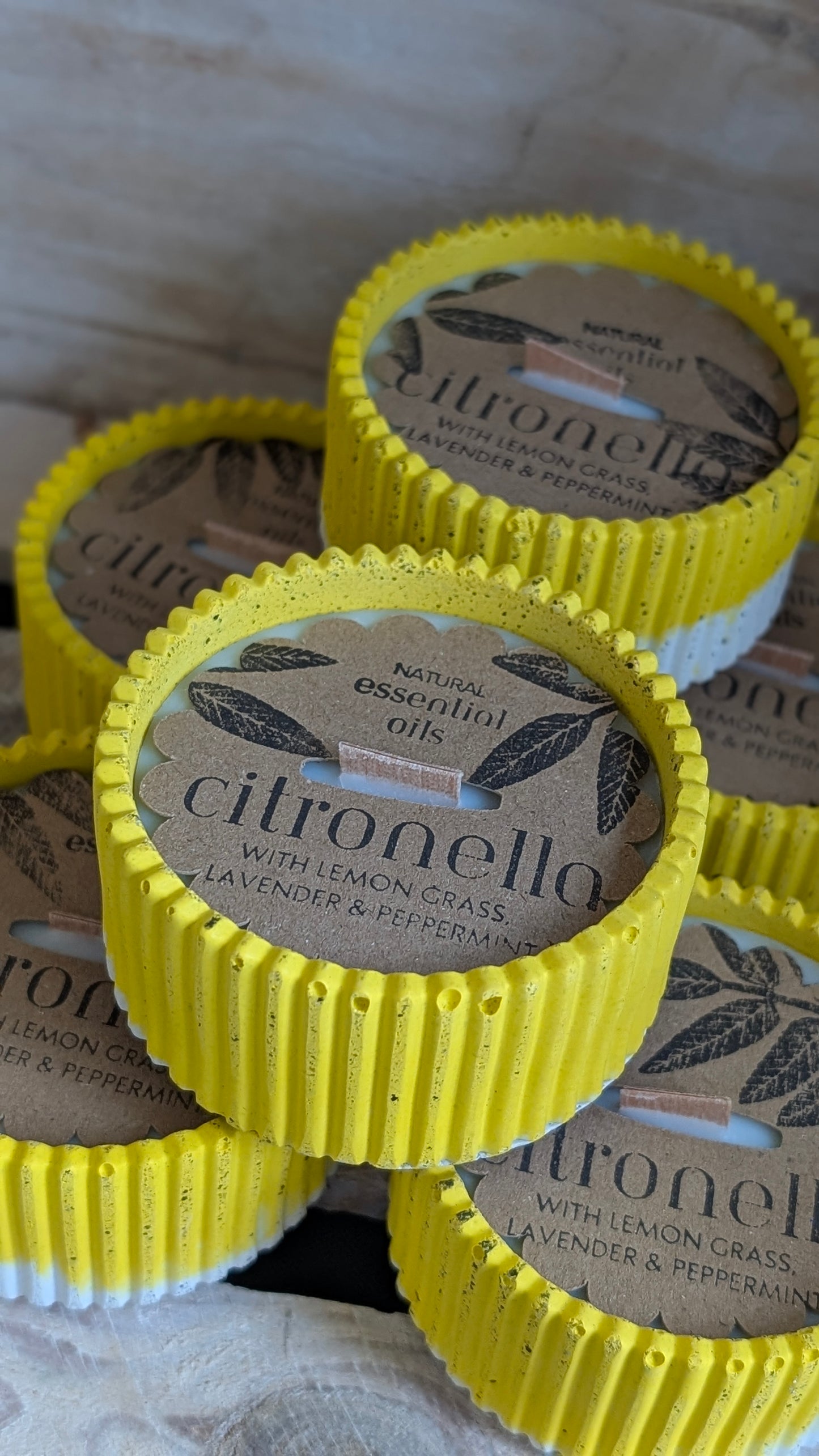 Citronella, Mint, Lemongrass & Lavender Candles