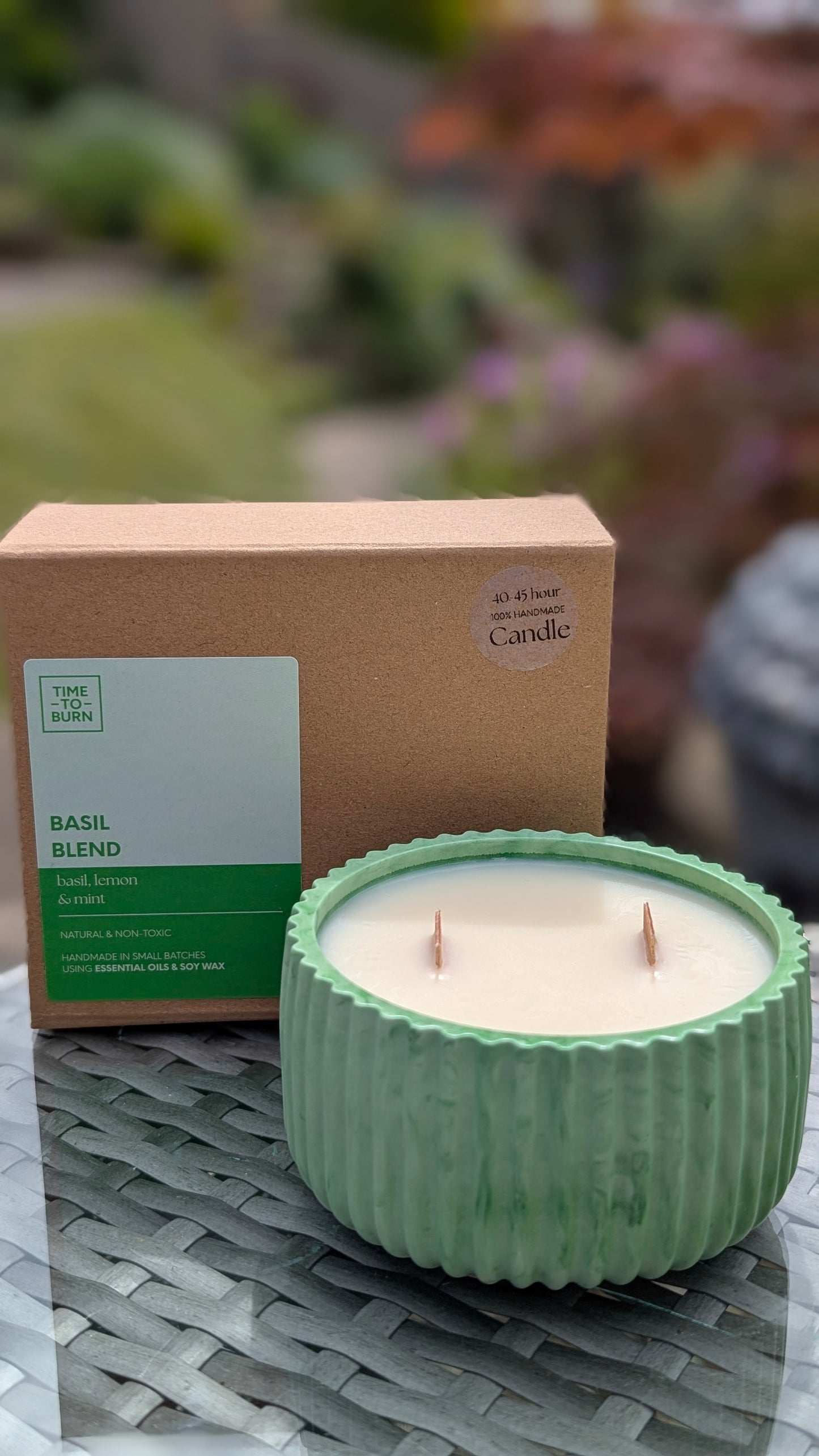 Basil, Lemon, Mint & Orange Candles