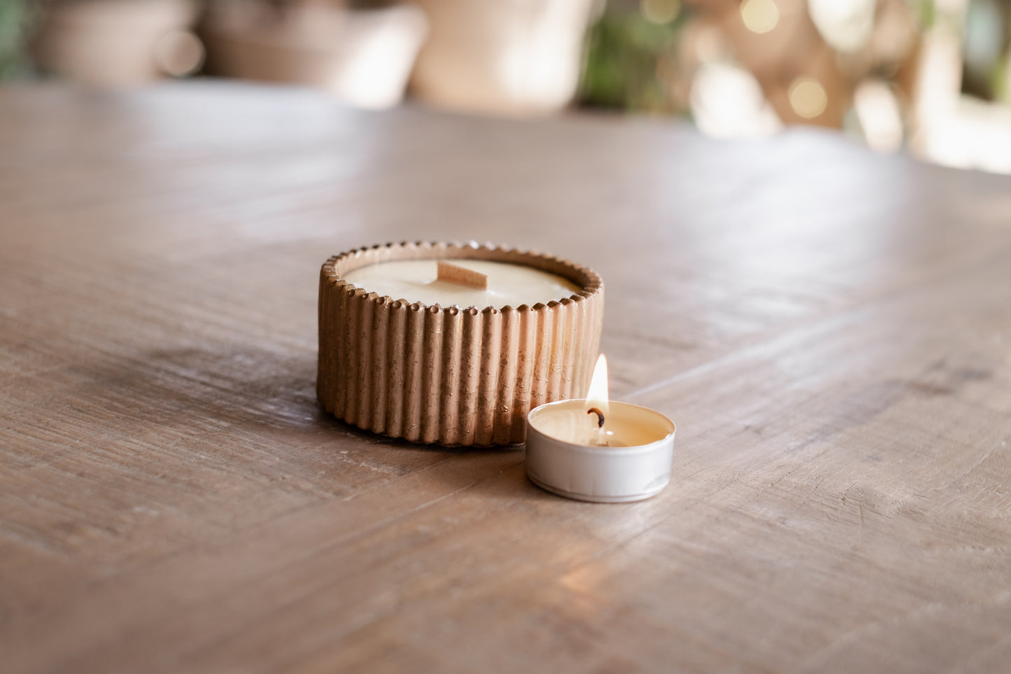Gingerbread Candles