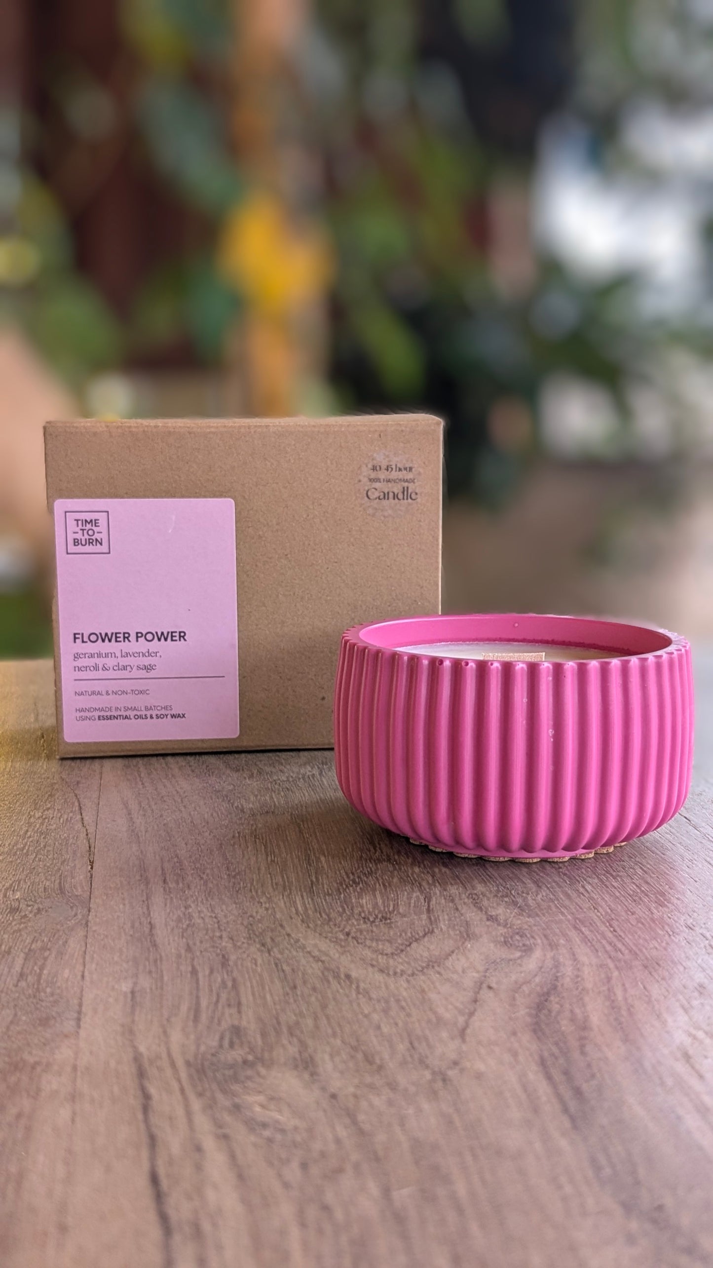 Flower Power - Clary Sage, Neroli, Lavender & Rose Geranium Candles