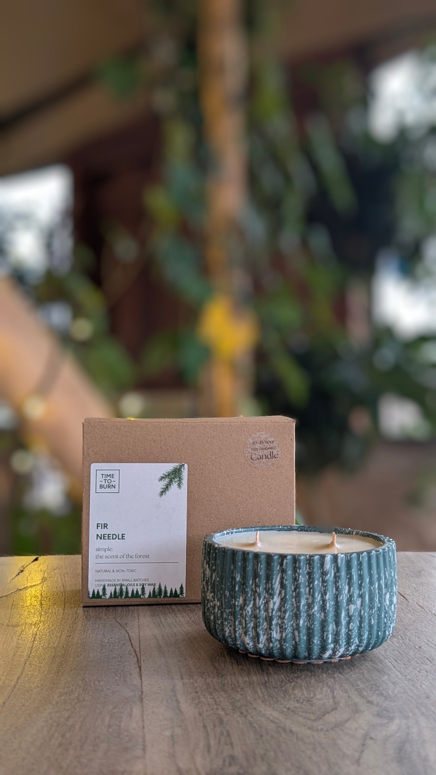 Fir Needle Candles