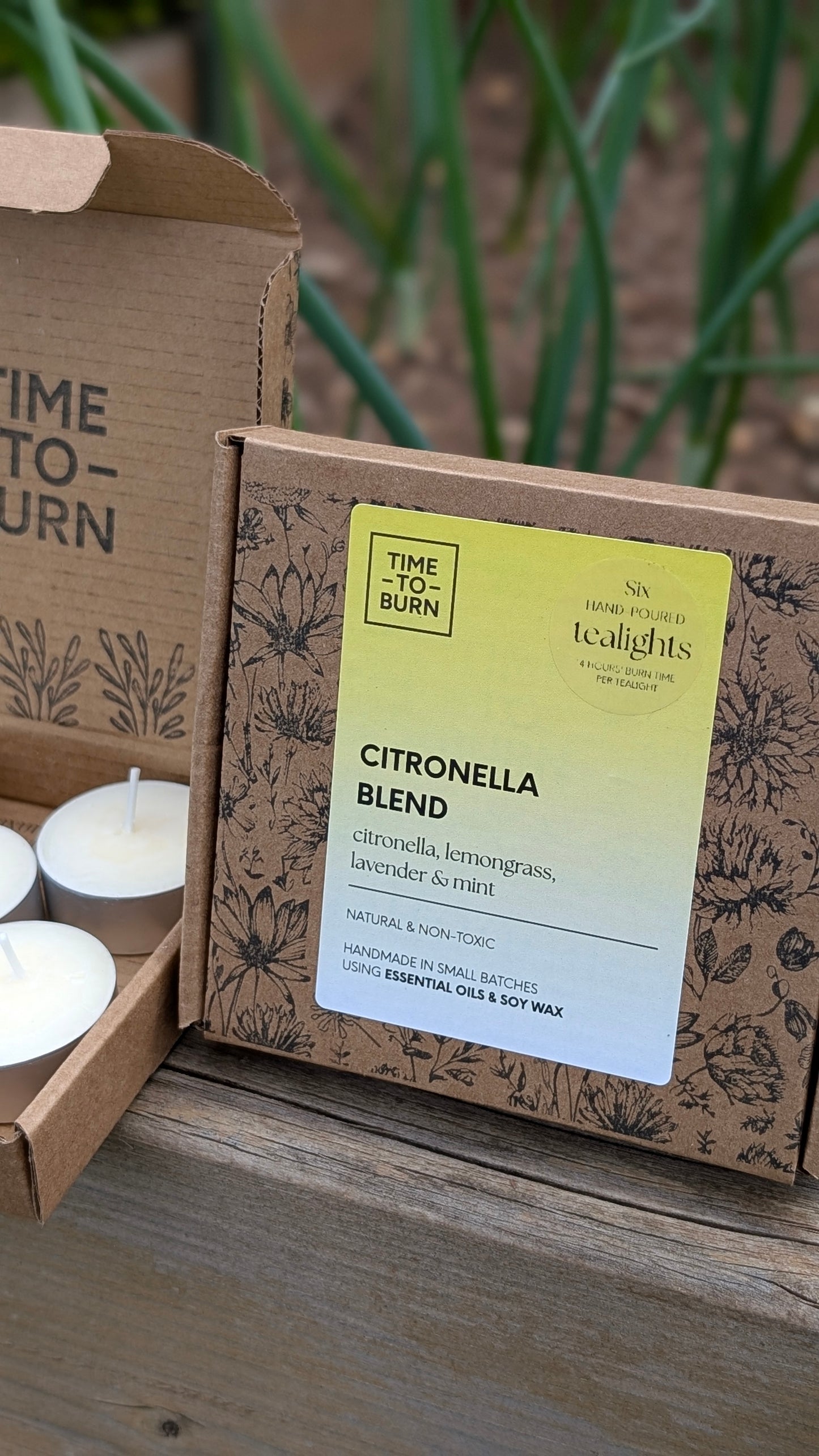 Citronella, Mint, Lemongrass & Lavender Tealights