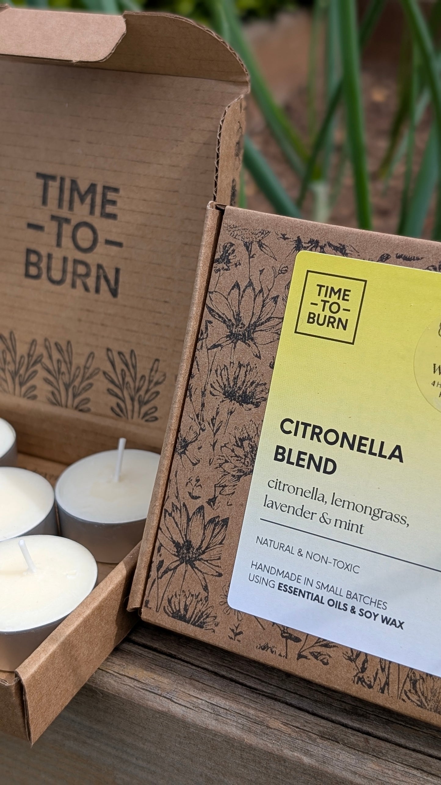 Citronella, Mint, Lemongrass & Lavender Tealights
