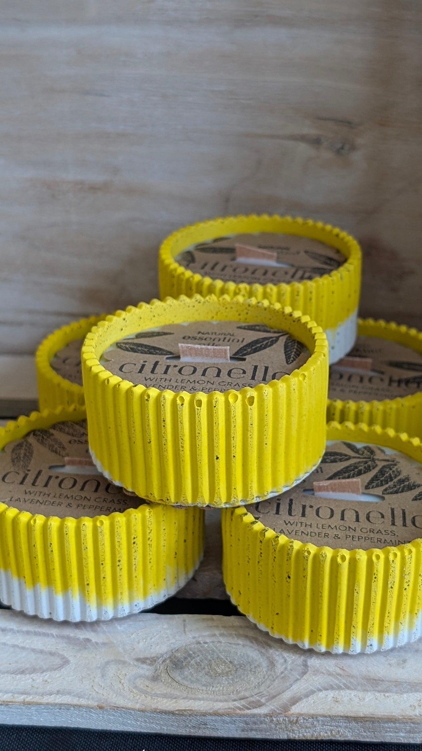 Citronella, Mint, Lemongrass & Lavender Candles