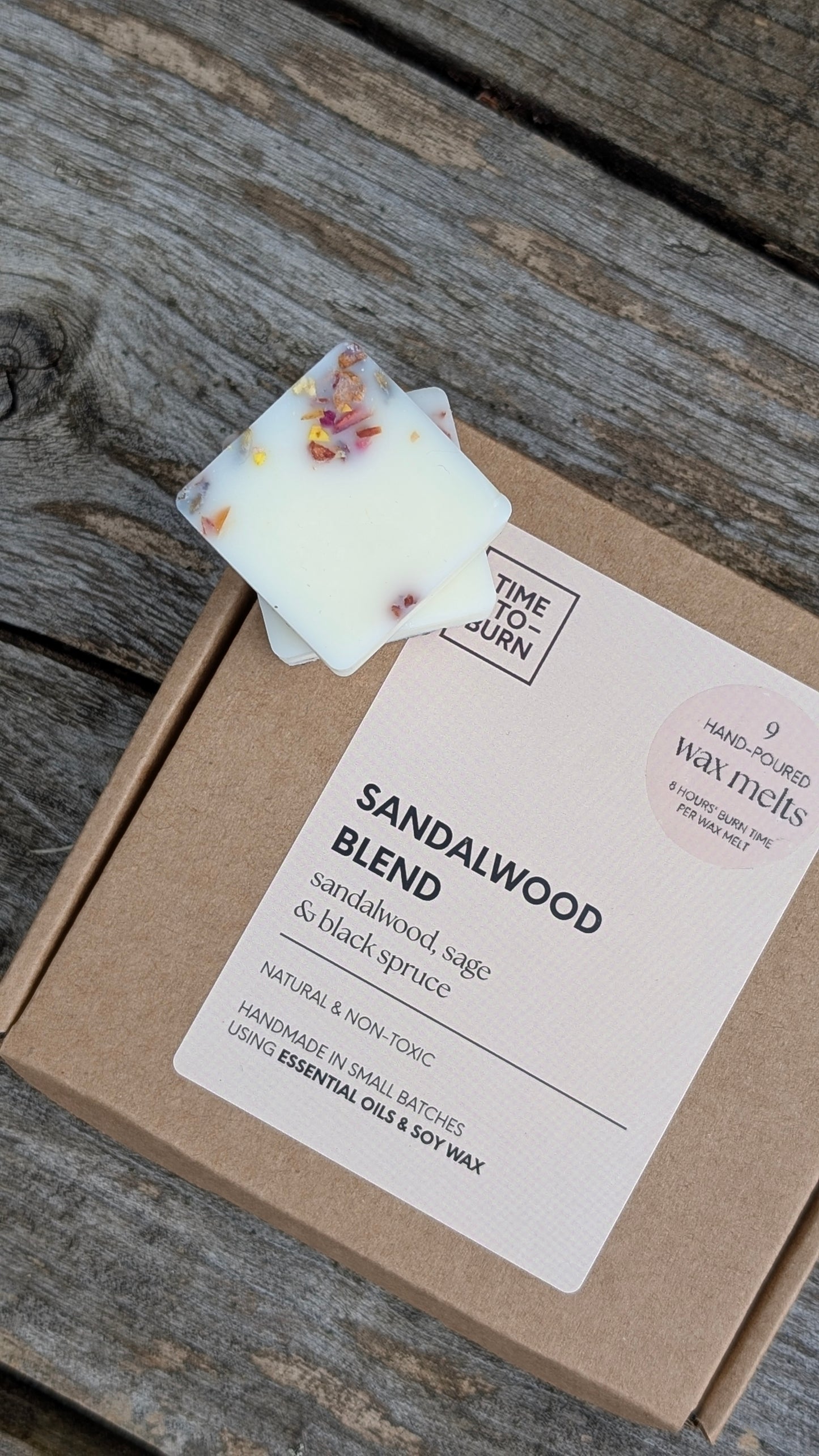 Sandalwood, Black Spruce & Sage Wax Melts