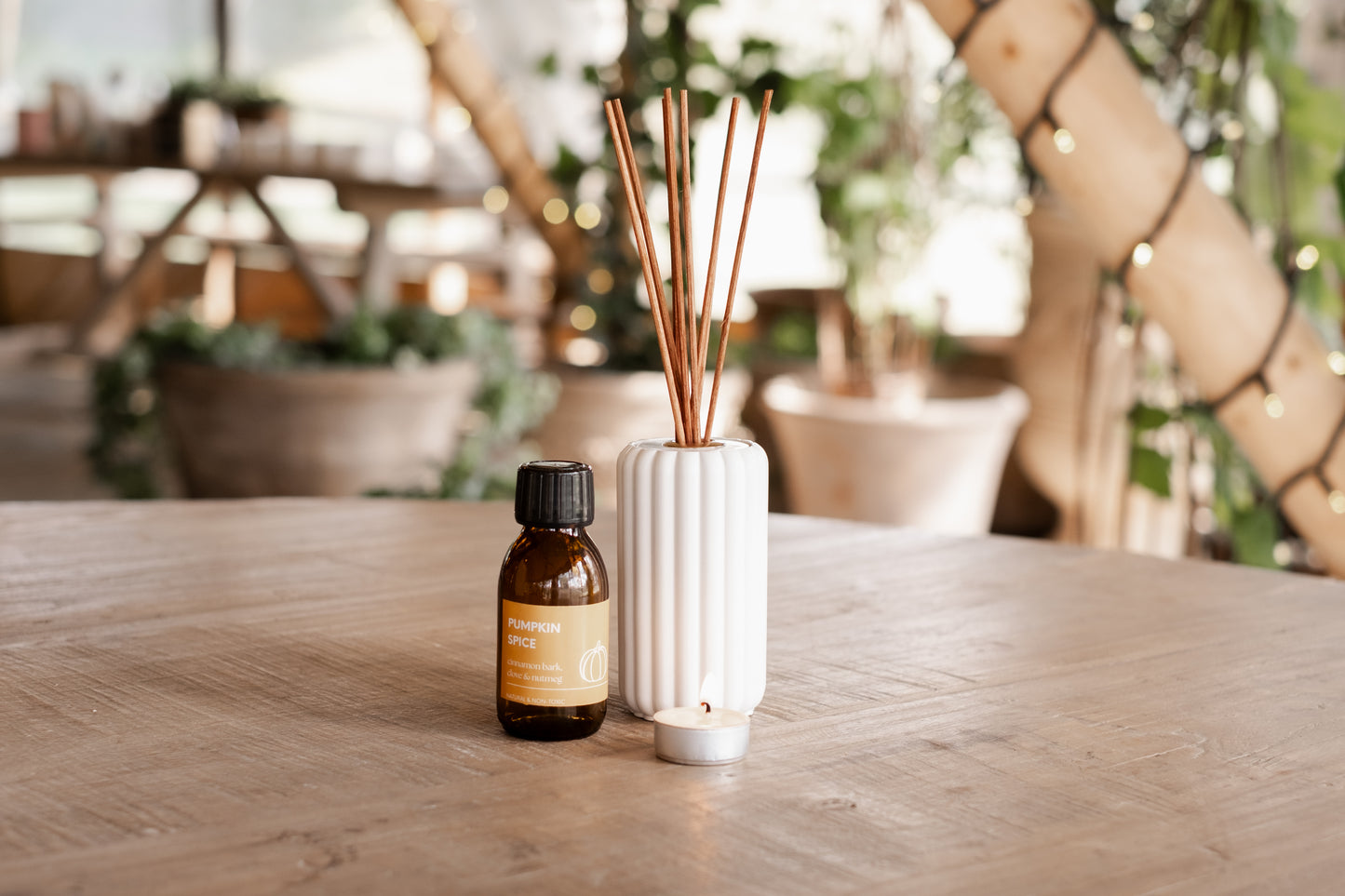 Natural Reed Diffuser - Pumpkin Spice