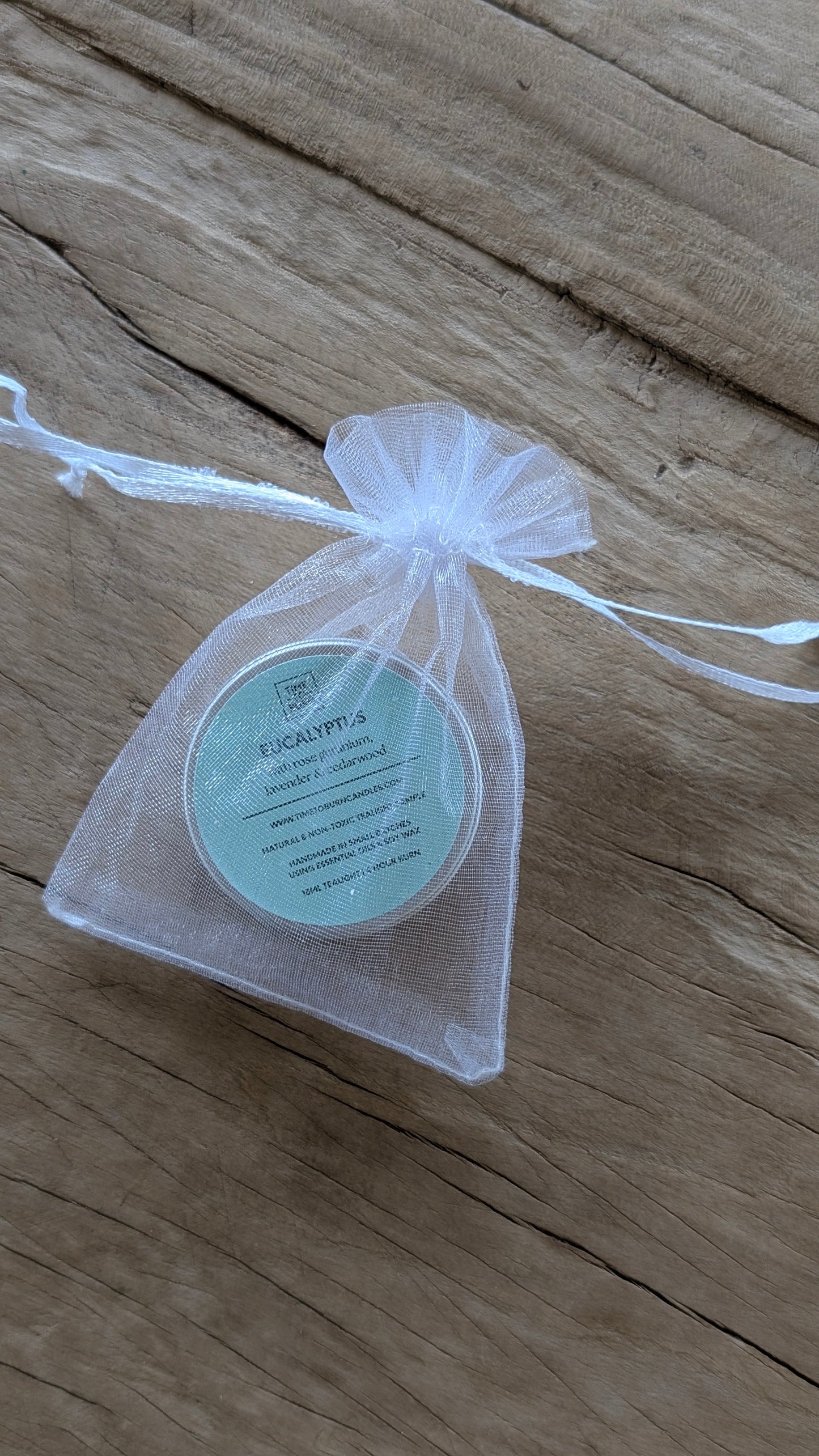 Eucalyptus, Rose Geranium, Cedarwood & Lavender Tealights