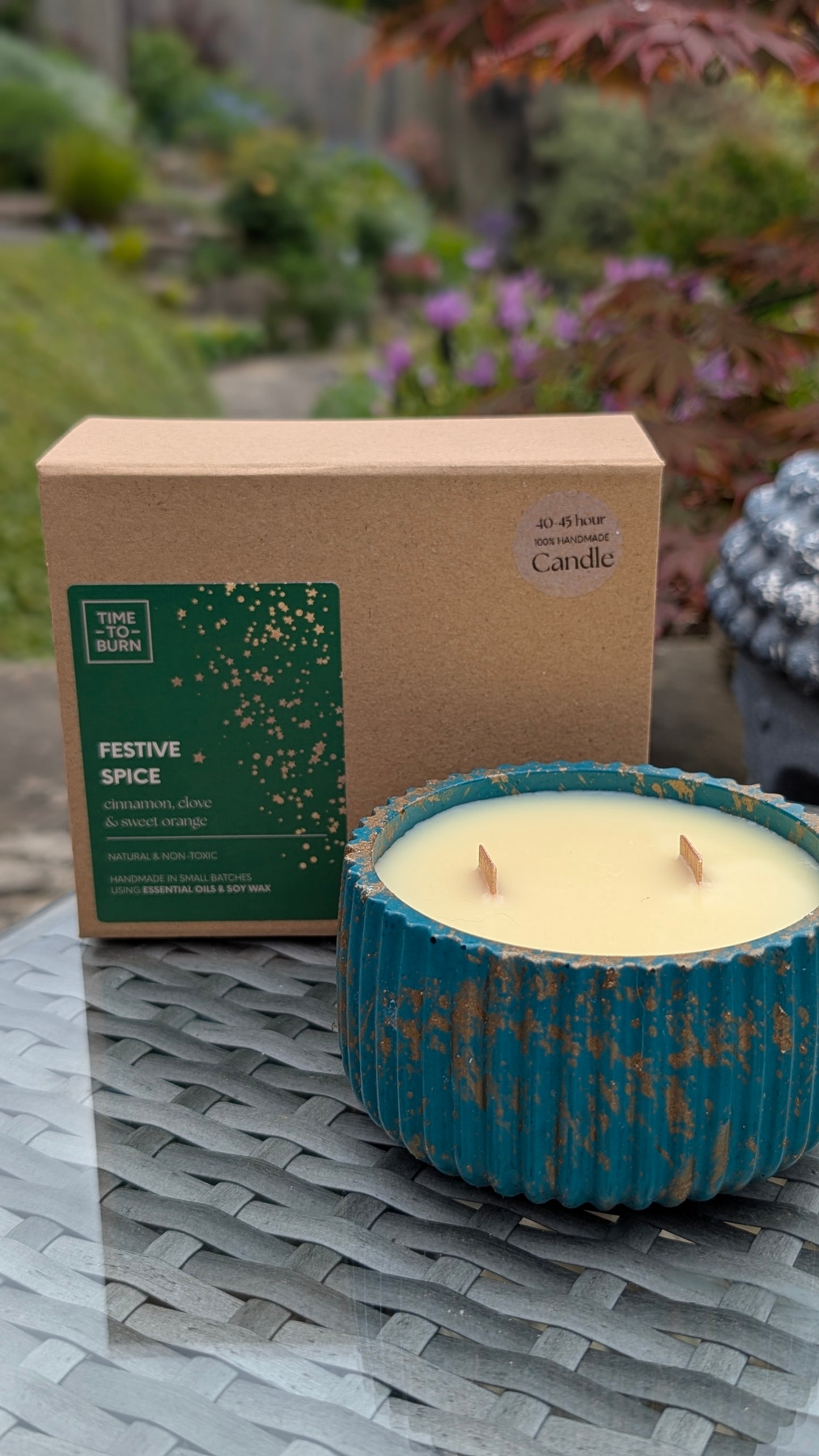 Festive Spice Candles - Cinnamon, Clove & Orange