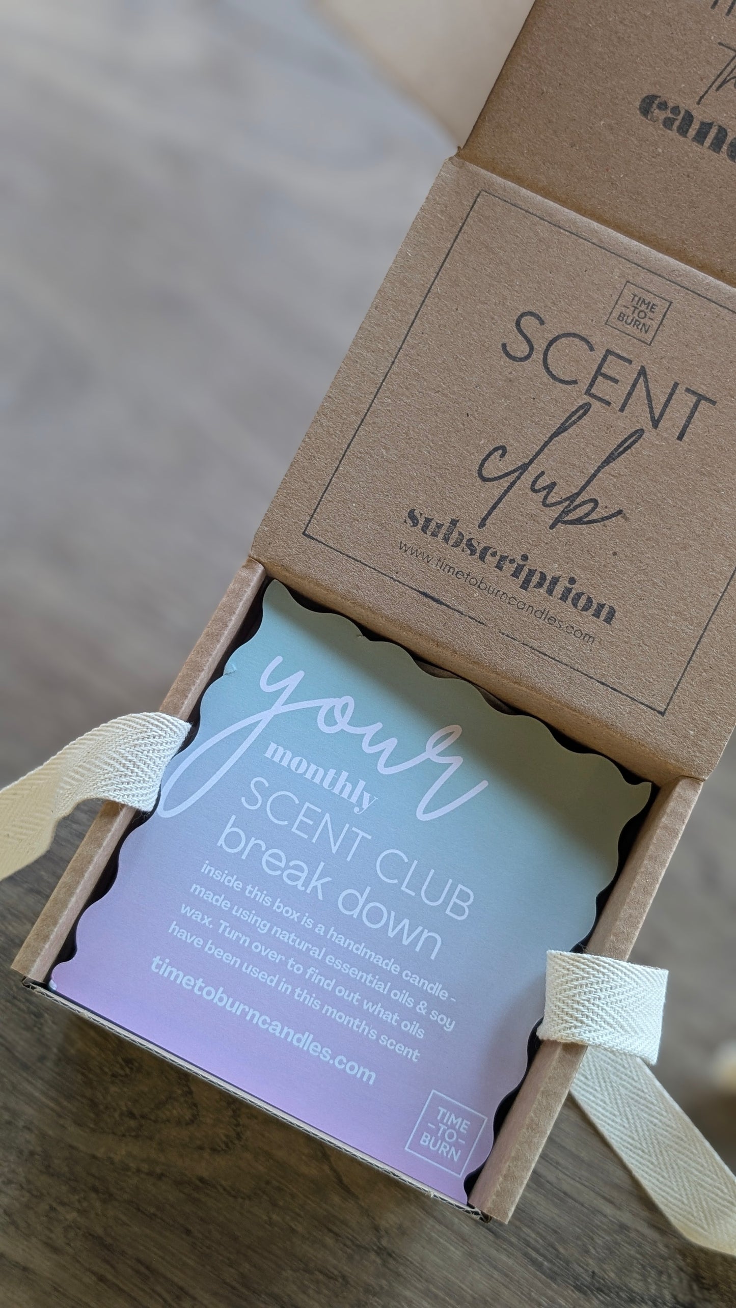 Small Candle - Monthly Subscription