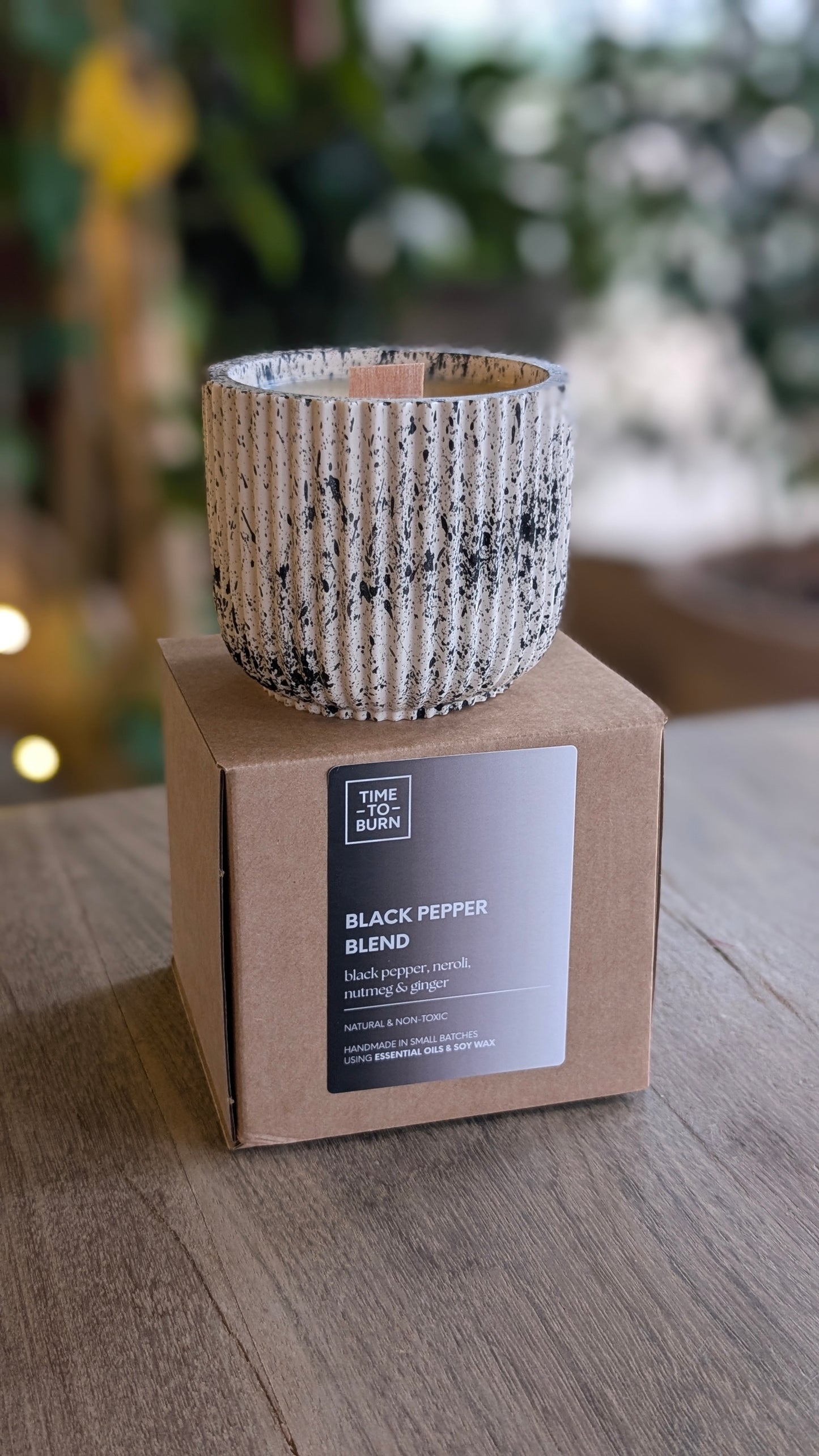 Black Pepper, Neroli, Nutmeg & Ginger Candles