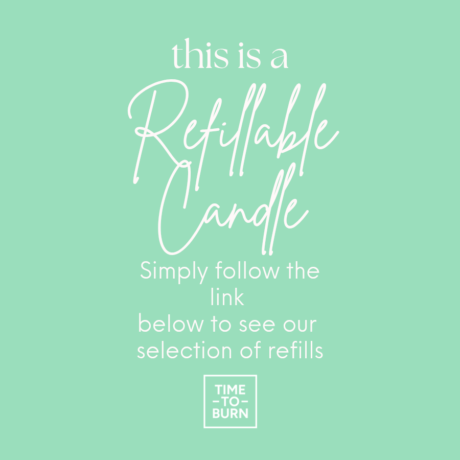 Eucalyptus, Lavender, Rose Geranium & Cedarwood Refillable Amphora Candle - 40 Hour