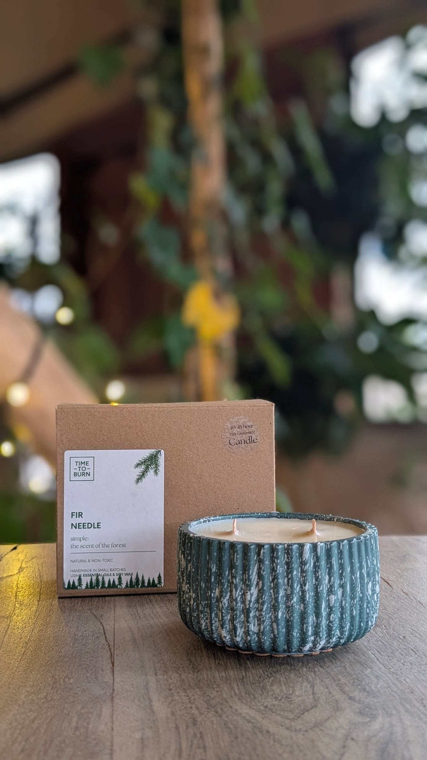 Fir Needle Candles
