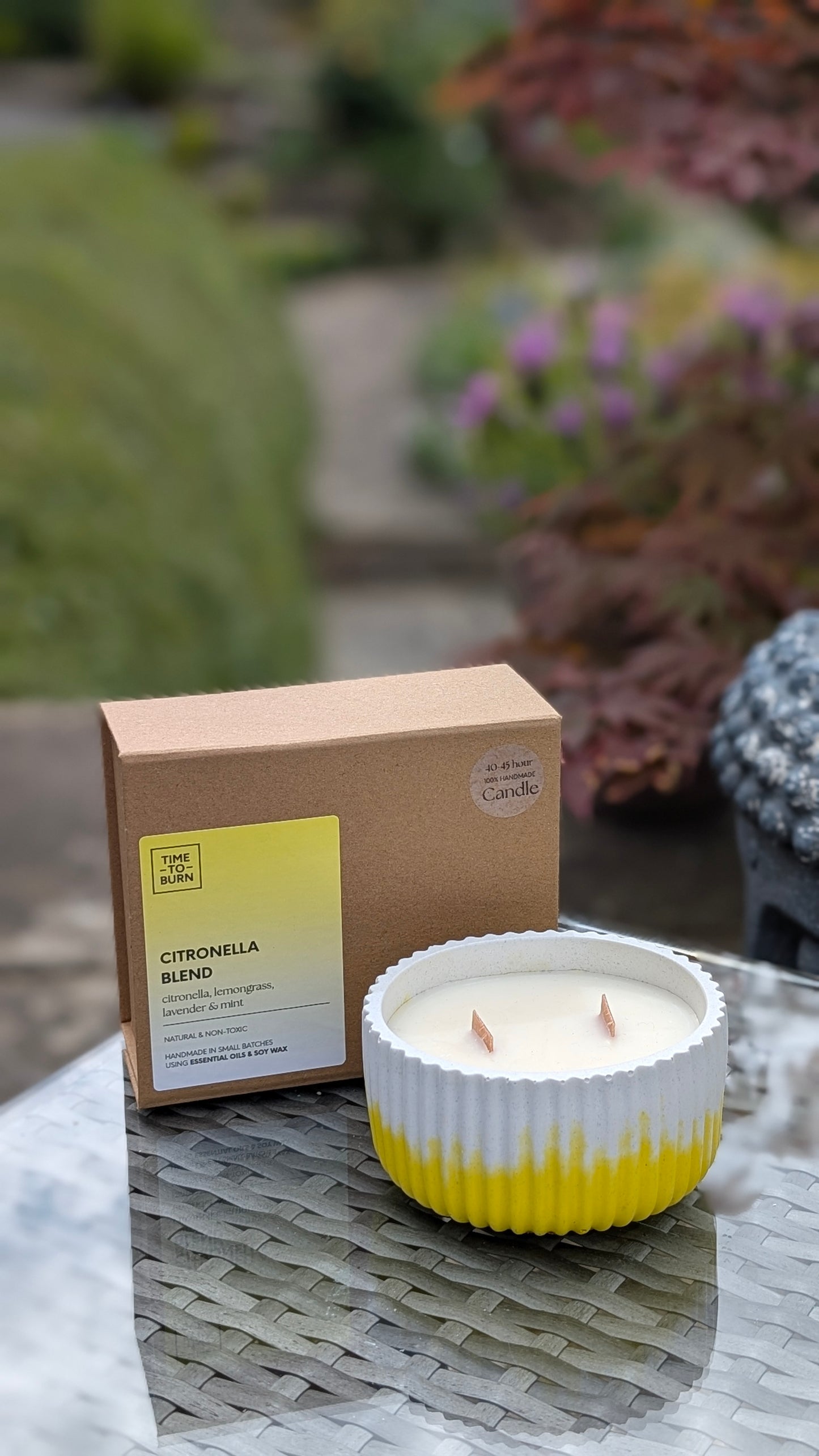 Citronella, Mint, Lemongrass & Lavender Candles