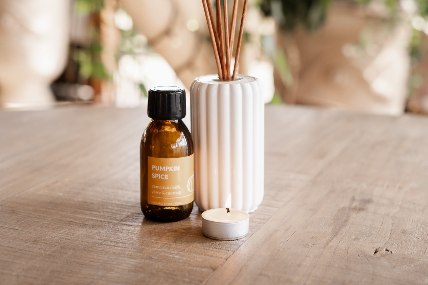 Natural Reed Diffuser - Pumpkin Spice