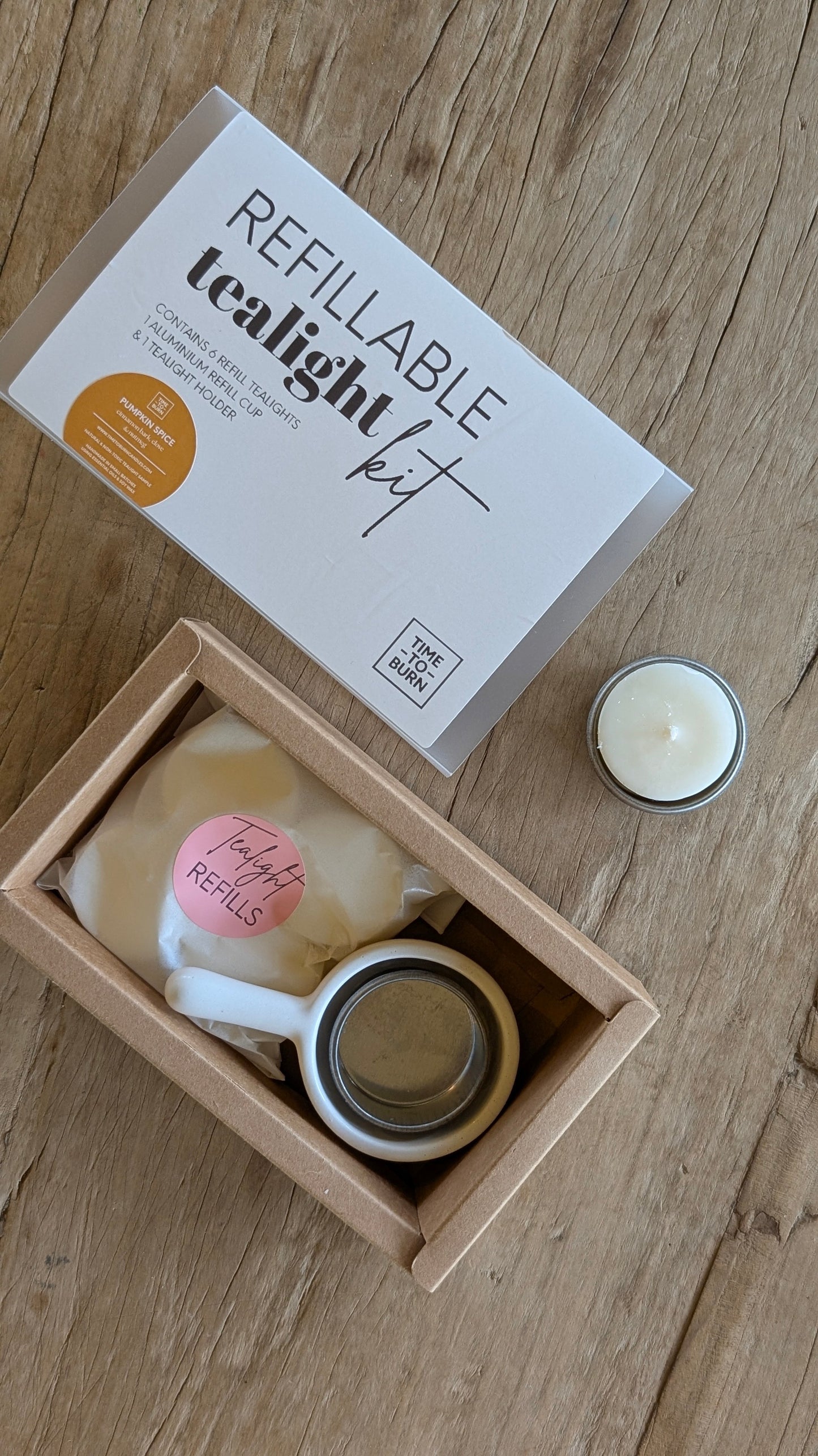 Tealight Refill Starter Kit
