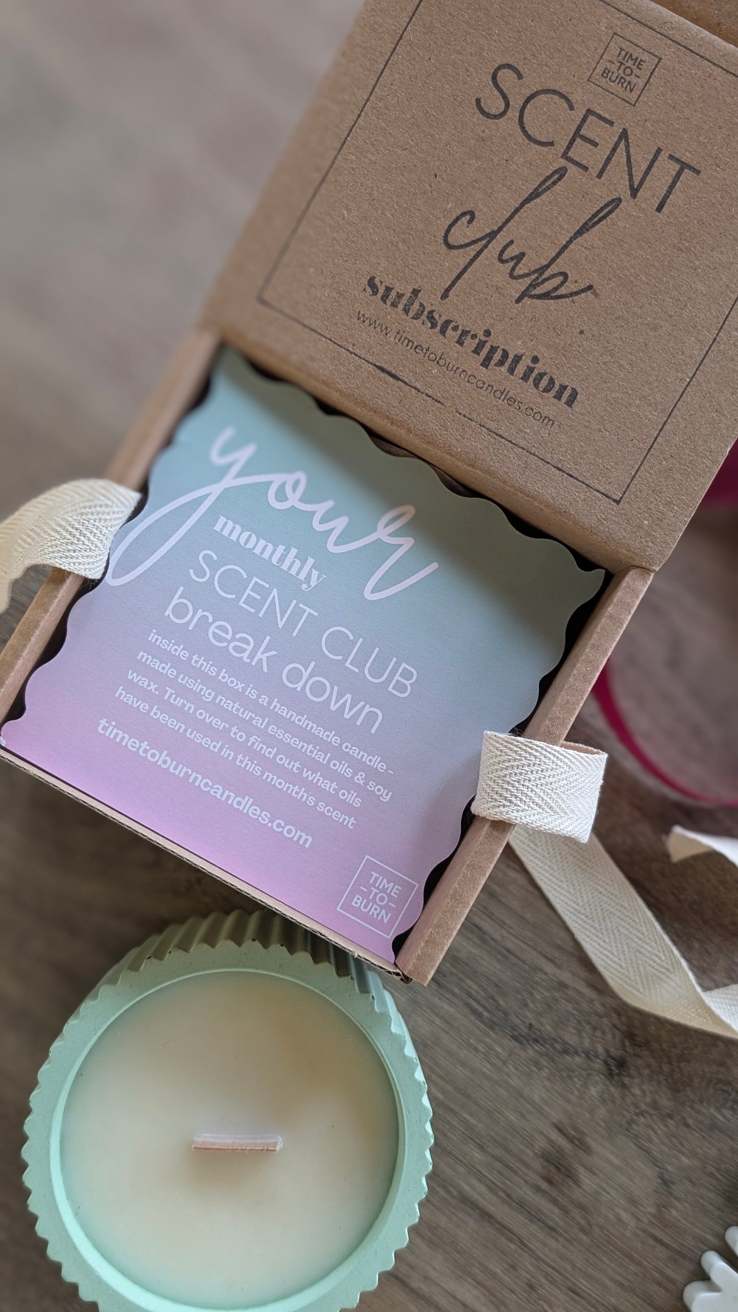 Small Candle - Monthly Subscription