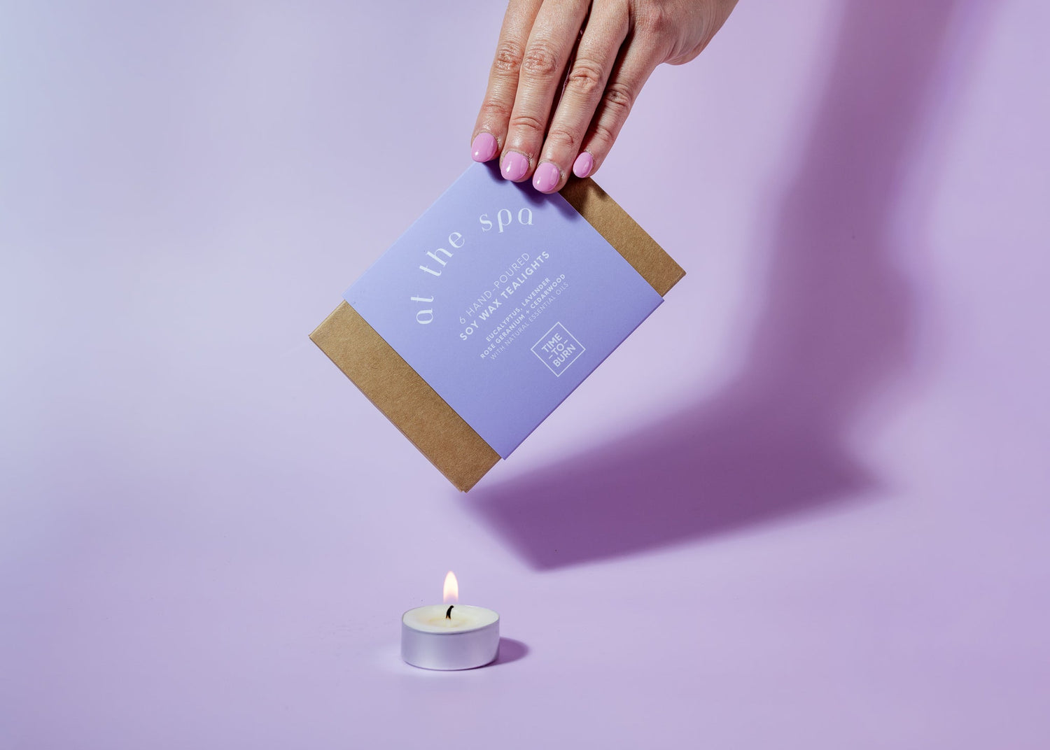 At the Spa: 8 Hour Refill Tealights - Tealights