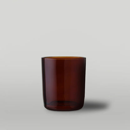White Label Candles - Large 300ml Amber Glass Candle Jar
