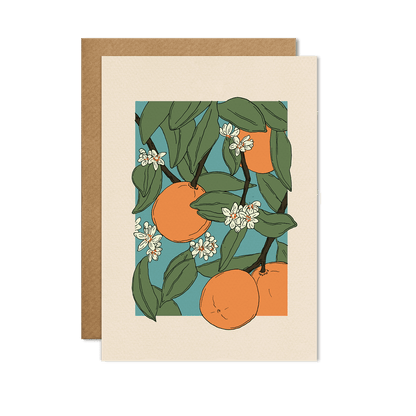 Oranges Gift Card - High Quality 300gsm Card