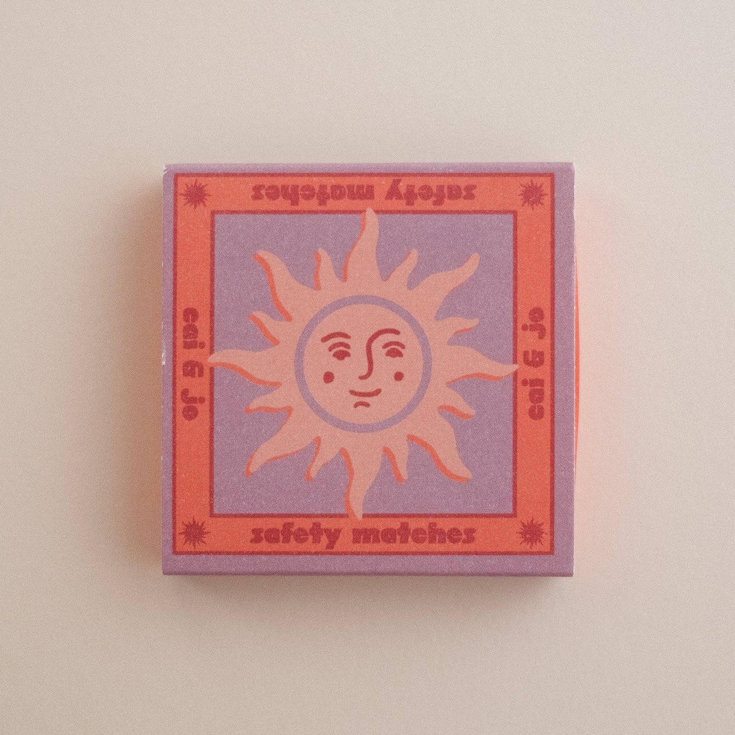 Small Matchbox in Lilac Sun - Pink Mini Matches