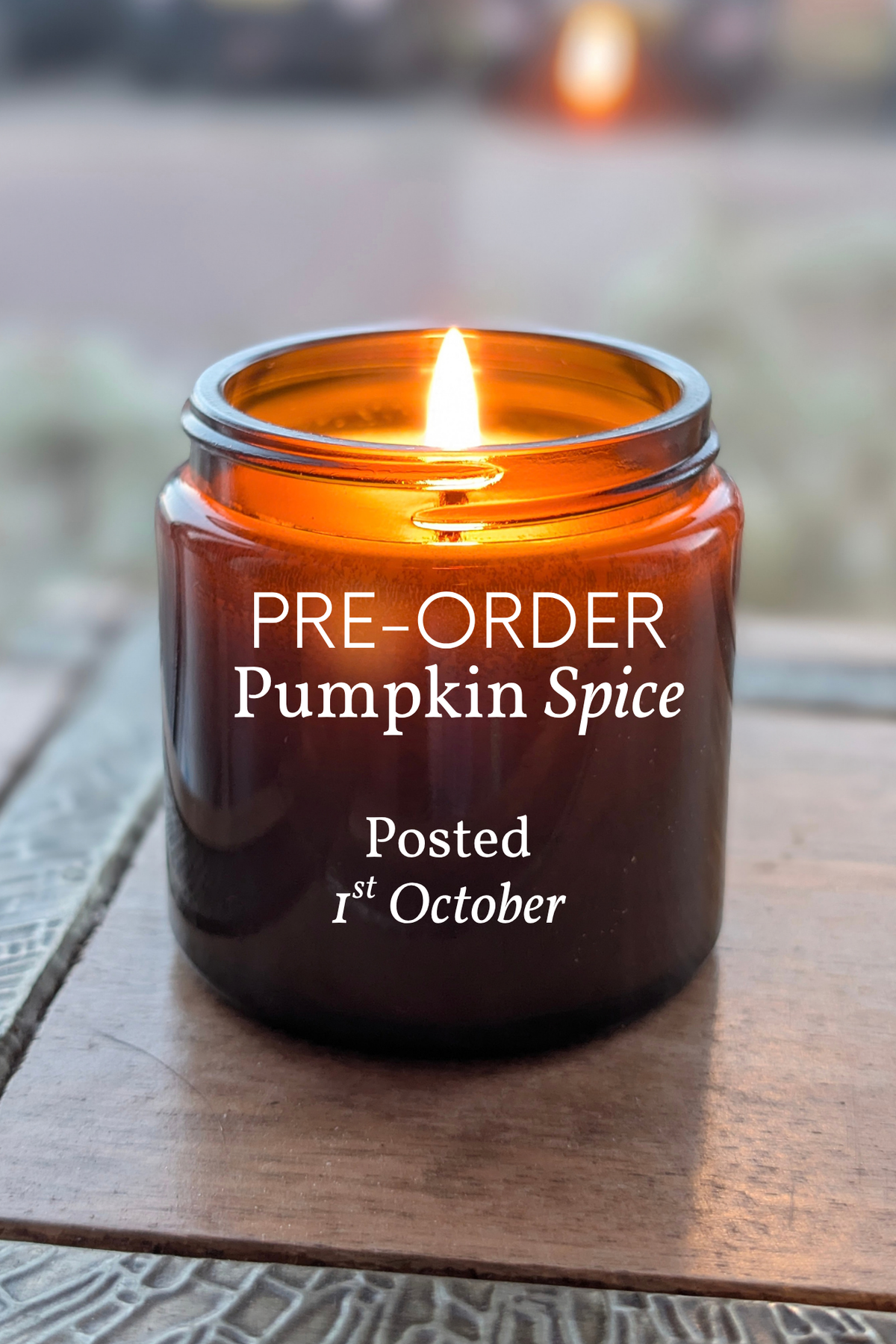 PRE-ORDER Pumpkin Spice Every Day Candle | 25 Hour | Cinnamon, Clove & Nutmeg