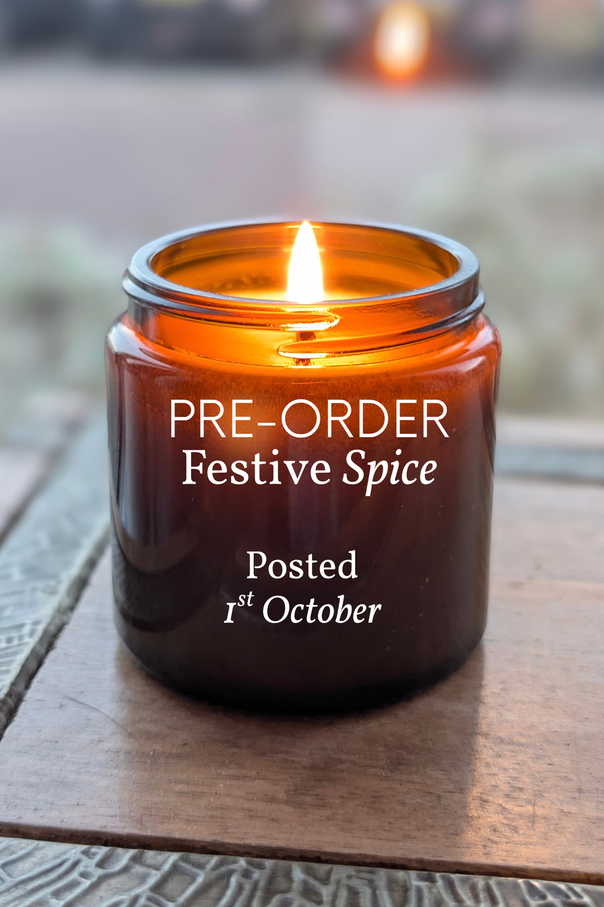 PRE-ORDER Festive Spice Every Day Candle | 25 Hour | Orange, Cinnamon and Clove