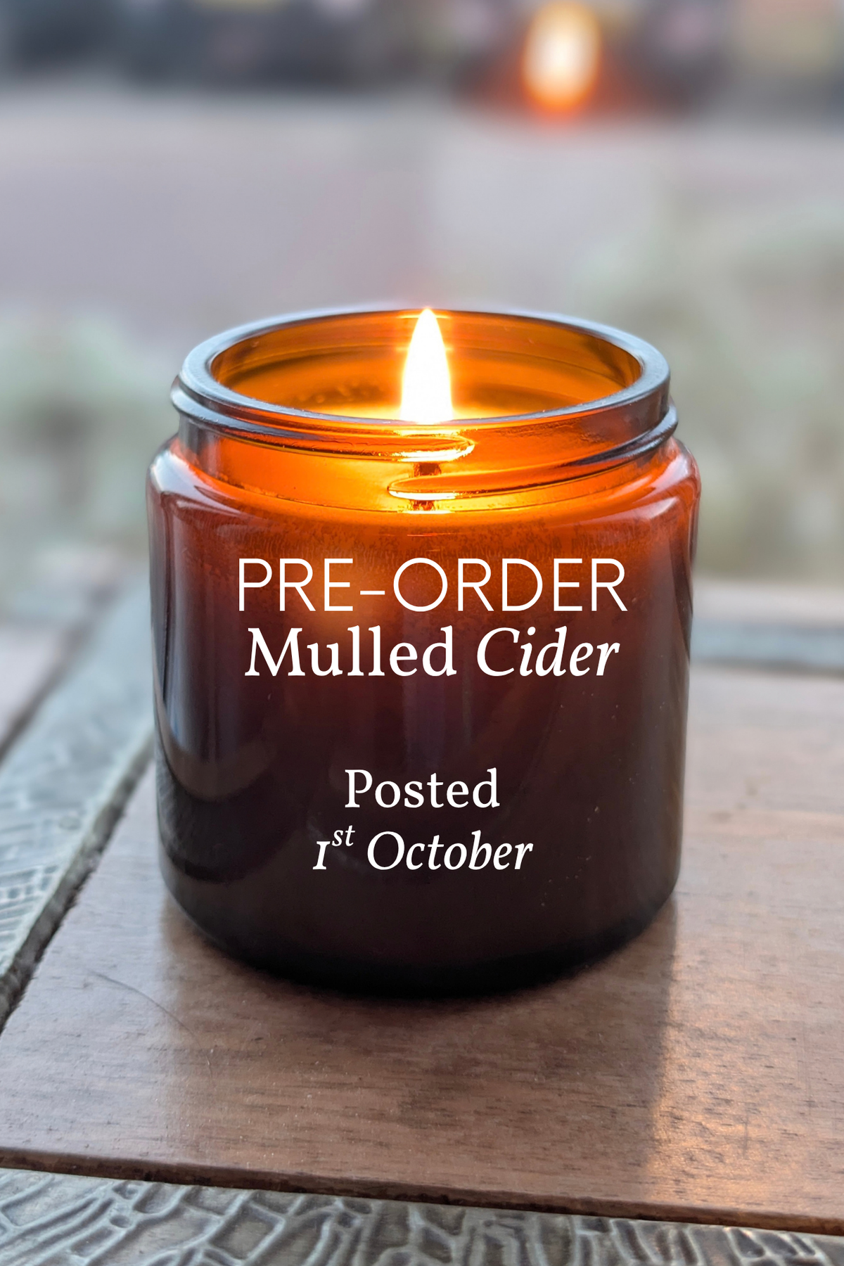 PRE-ORDER Mulled Cider Every Day Candle | 25 Hour | Star Anise, Orange and Grapefruit