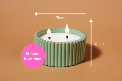 Broken Timber: Our Smokey Blend - 18 Hour Candle - Classic Refillable Collection