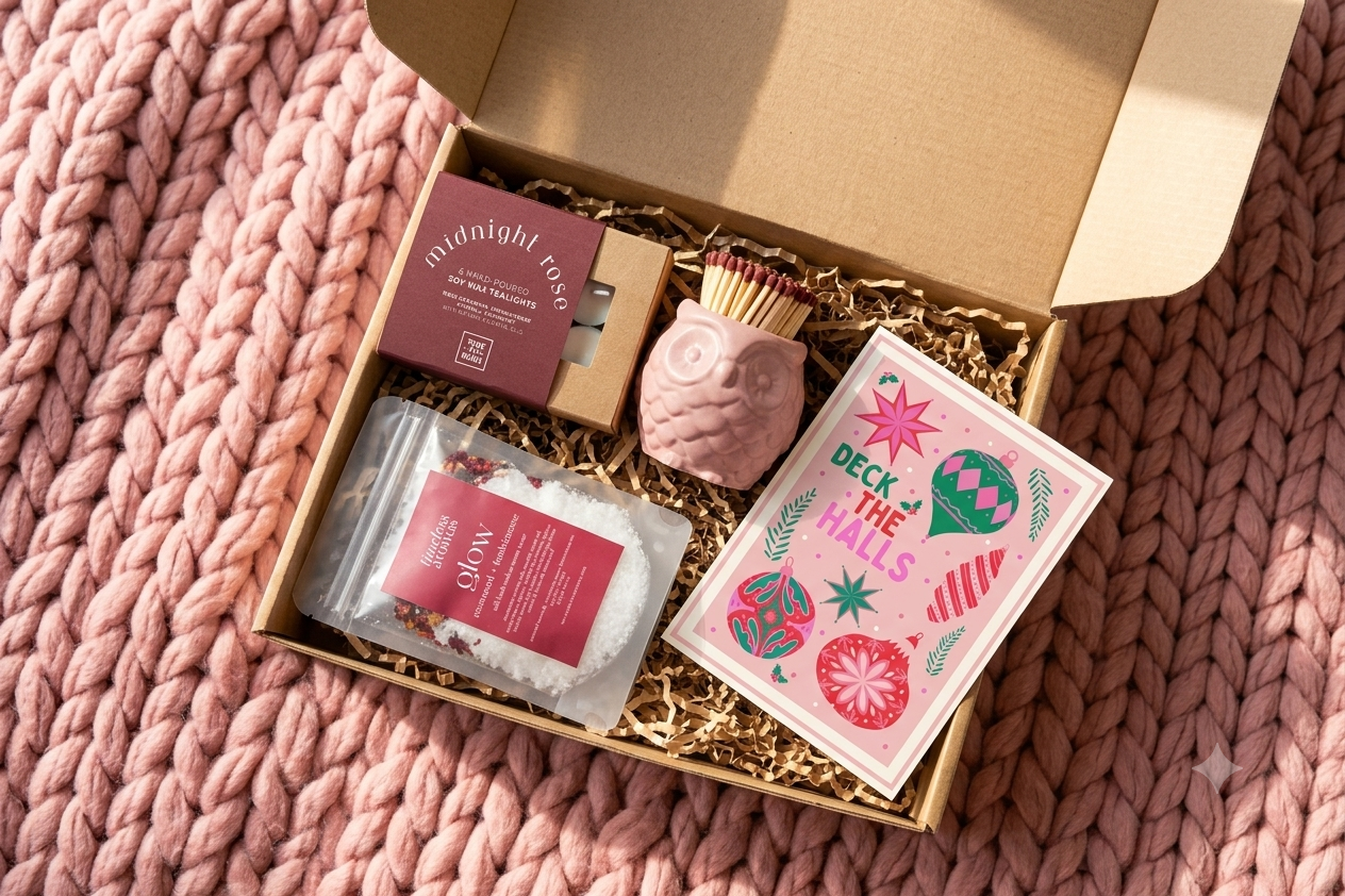 Owl at Midnight: Large Gift Box
