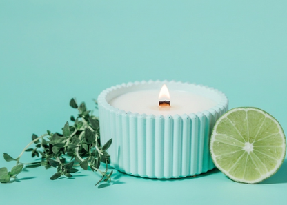 In the Long Grass (Sage + Lime) - Classic 18 Hour Candle