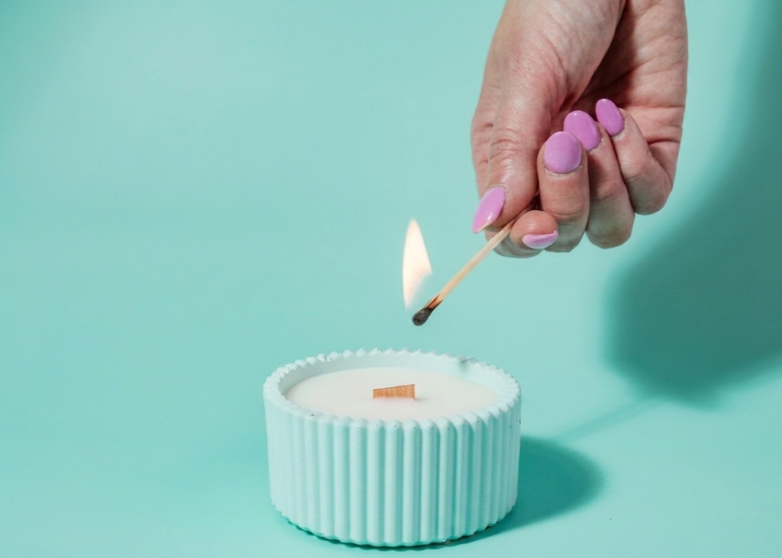 In the Long Grass (Sage + Lime) - Classic 18 Hour Candle