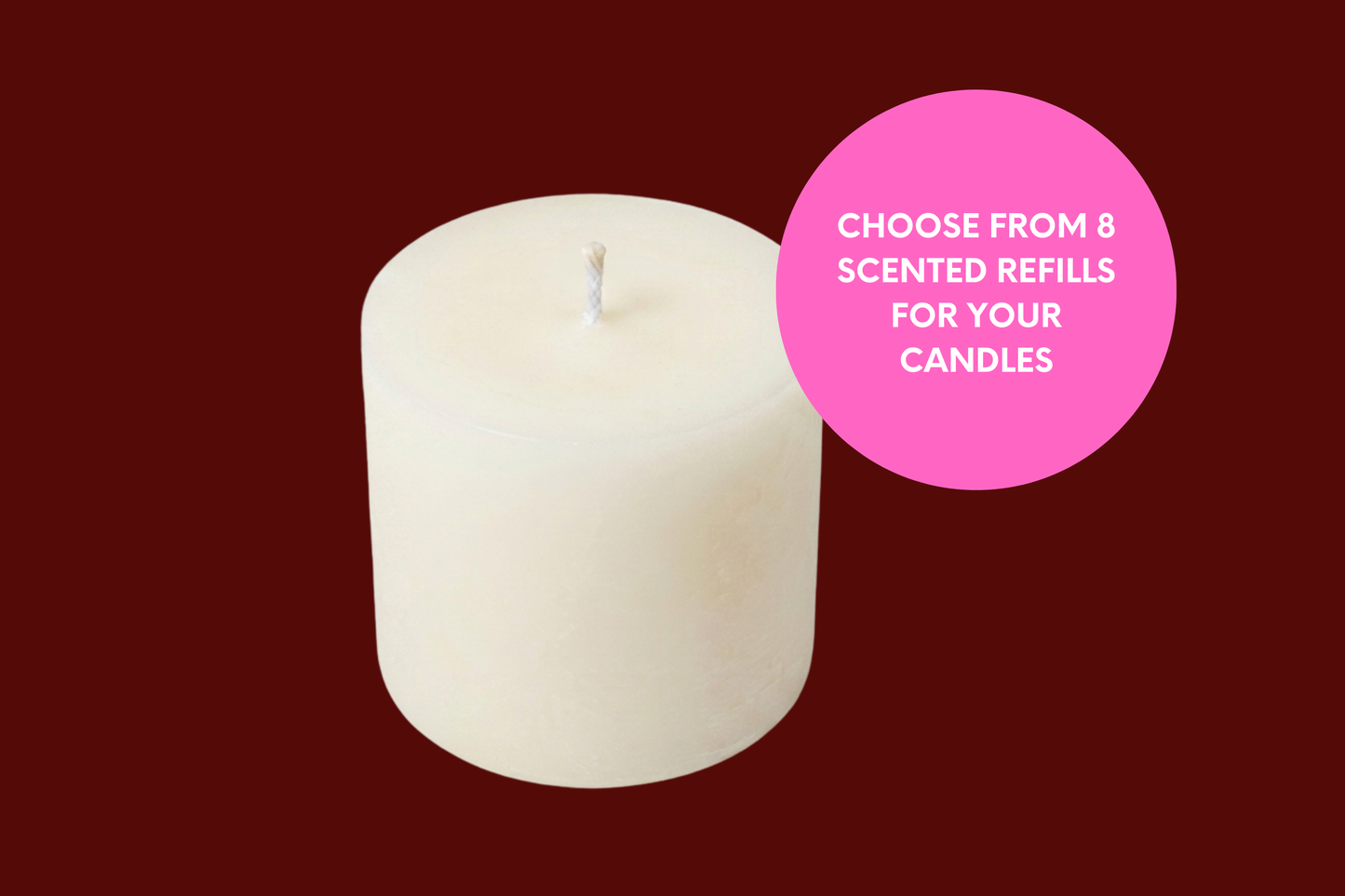 Midnight Rose: Grande Refillable Candle
