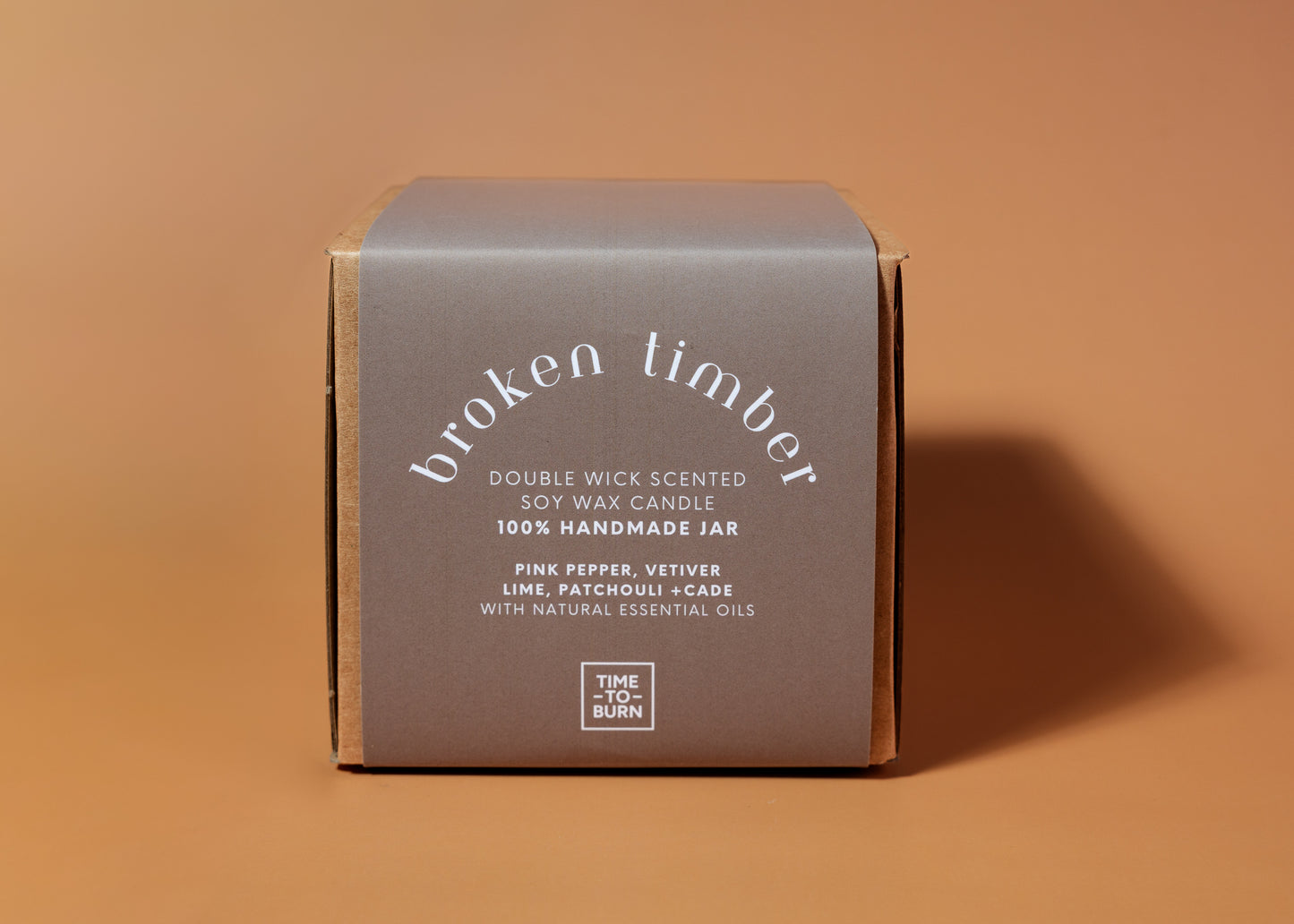 Broken Timber: Our Smokey Blend - 40 Hour Candle - Grande Refillable Collection