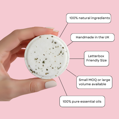 Natural Shower Steamer - Menthol + Eucalyptus